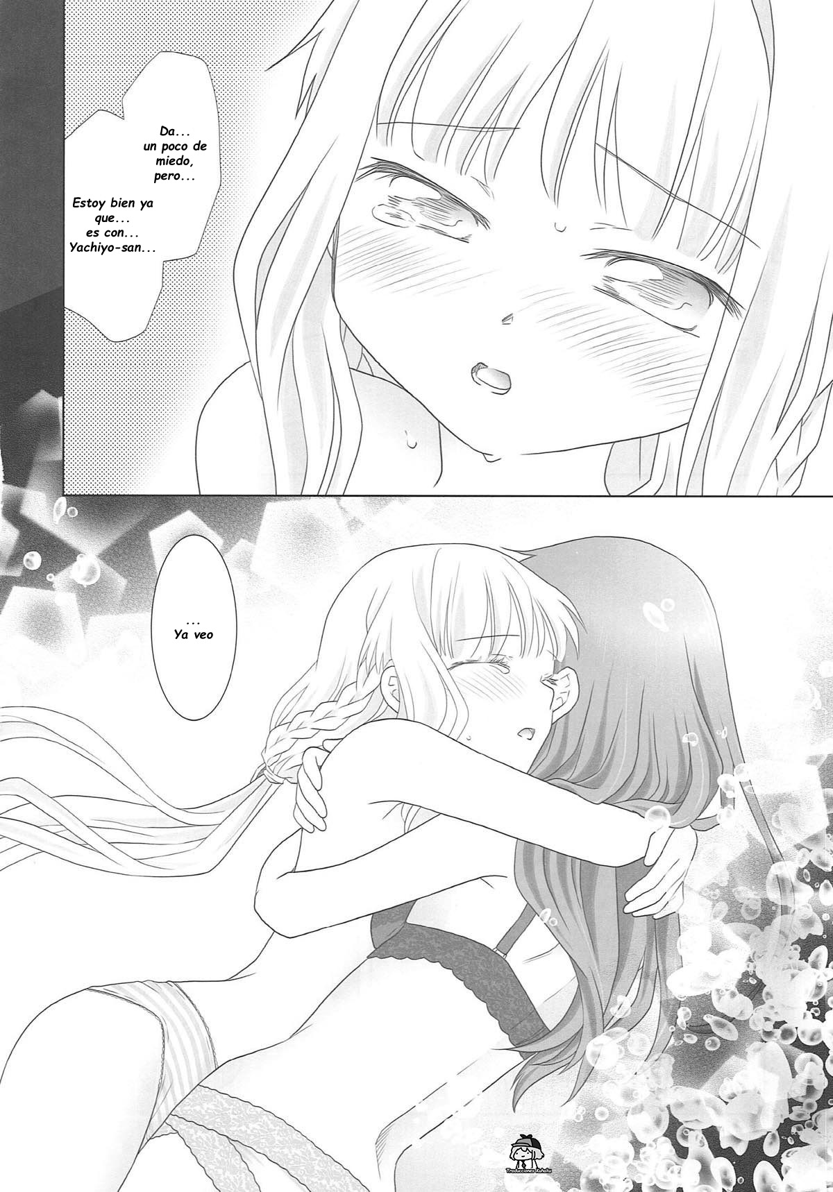 [pecon (Kino)] Houkiboshi to Kaketa Tsuki (Puella Magi Madoka Magica Side Story: Magia Record) [Spanish] [Kuhaku] [Digital] image number 23