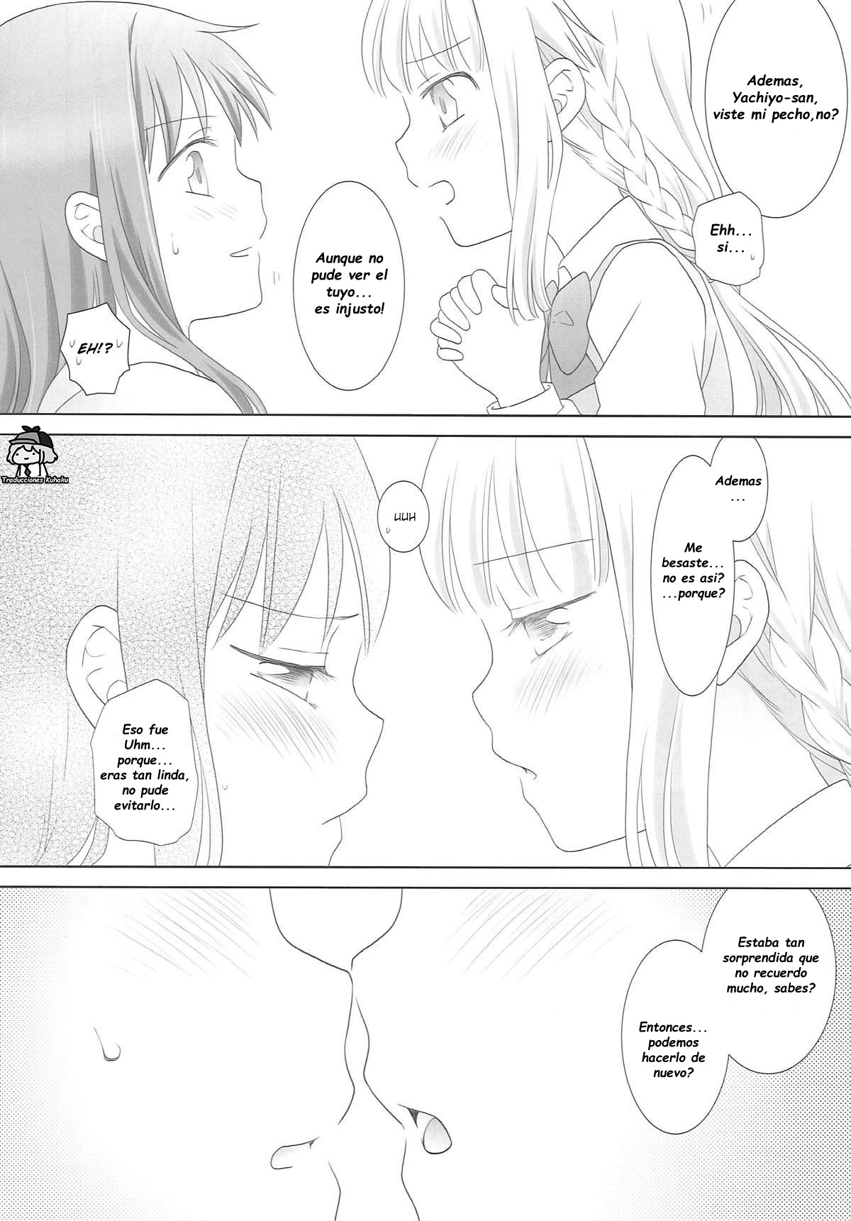 [pecon (Kino)] Houkiboshi to Kaketa Tsuki (Puella Magi Madoka Magica Side Story: Magia Record) [Spanish] [Kuhaku] [Digital] image number 31