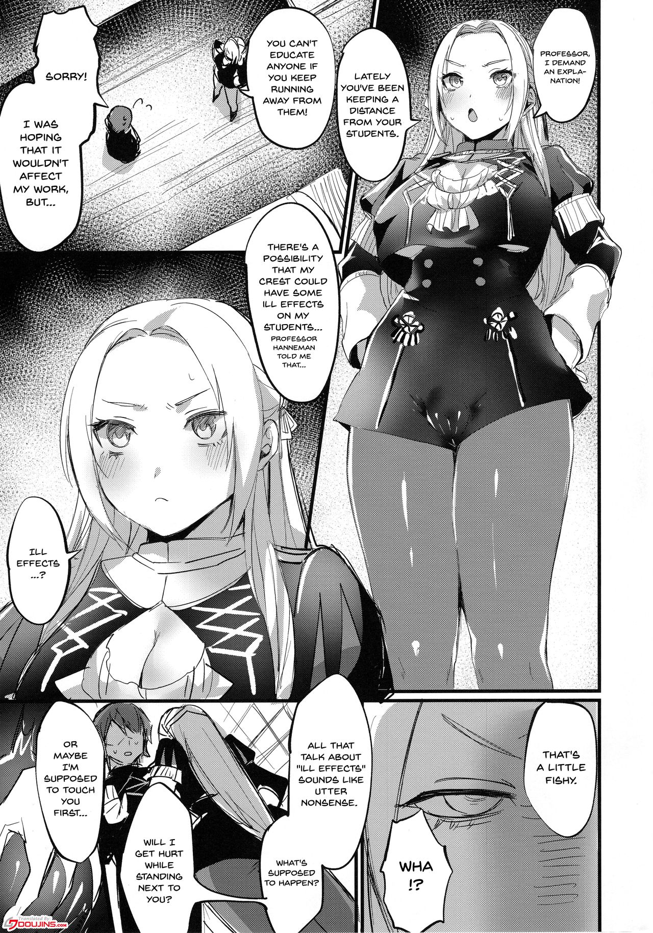 (C97) [Takeritake Daishuukakusai (Echigoya Takeru)] Ore no Monshou no Sei de Kyuuchou ga Yabai | My Crest Makes The House Leader Crazy (Fire Emblem: Three Houses) [English] {Doujins.com} 图片编号 4