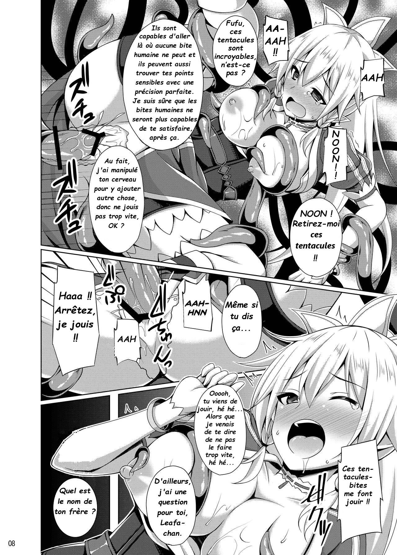 [Imitation Moon (Narumi Yuu)] Kanojo wa Mou "Onii-chan" to wa Yonde Kurenai... (Sword Art Online) [French] [Digital] 图片编号 7