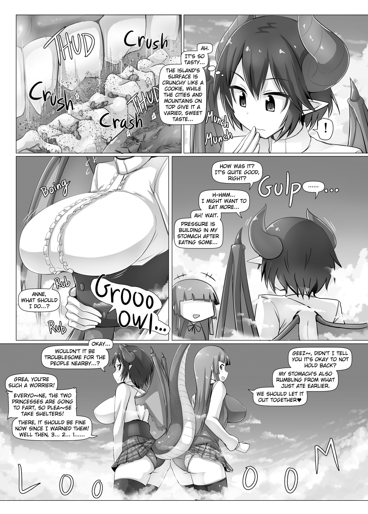 (C96) [Ochikonium (Terada Ochiko, rakiA)] Gigantic Gas Situation (Manaria Friends) [English] Bildnummer 12