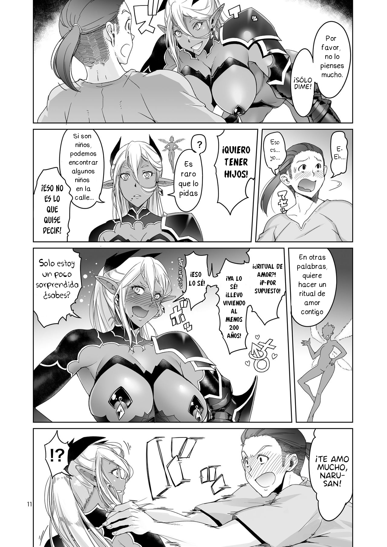 (C94) [Asaki Blog Branch Office (Asaki Takayuki)] Dark Elf to Yorozu no Zenkou [Spanish] [NeoDark Fansub] 11eme image