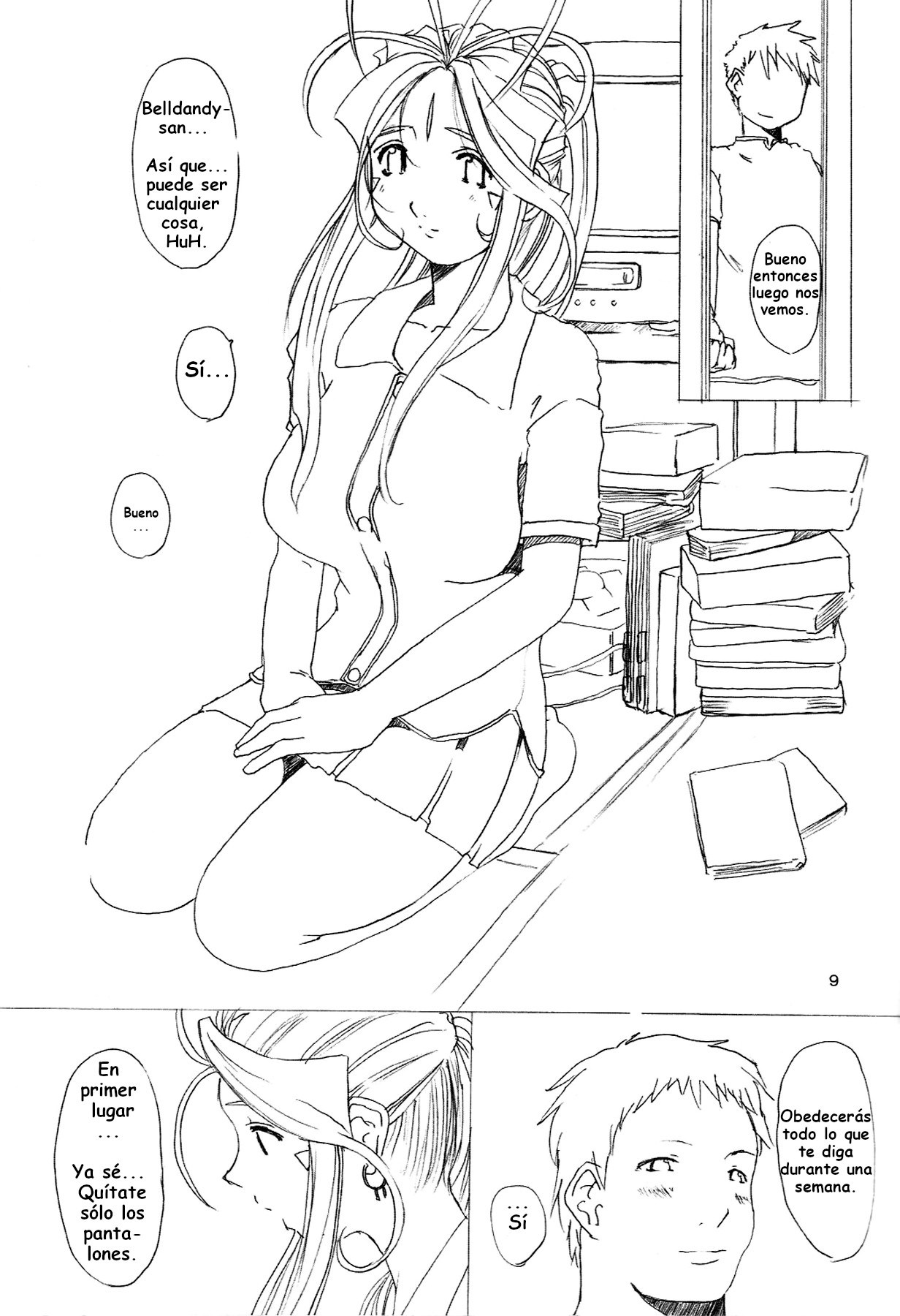 (C64) [Tenzan Factory (Tenchuumaru)] Goddess Pleasure Life (Ah! My Goddess) [Spanish] numero di immagine  8