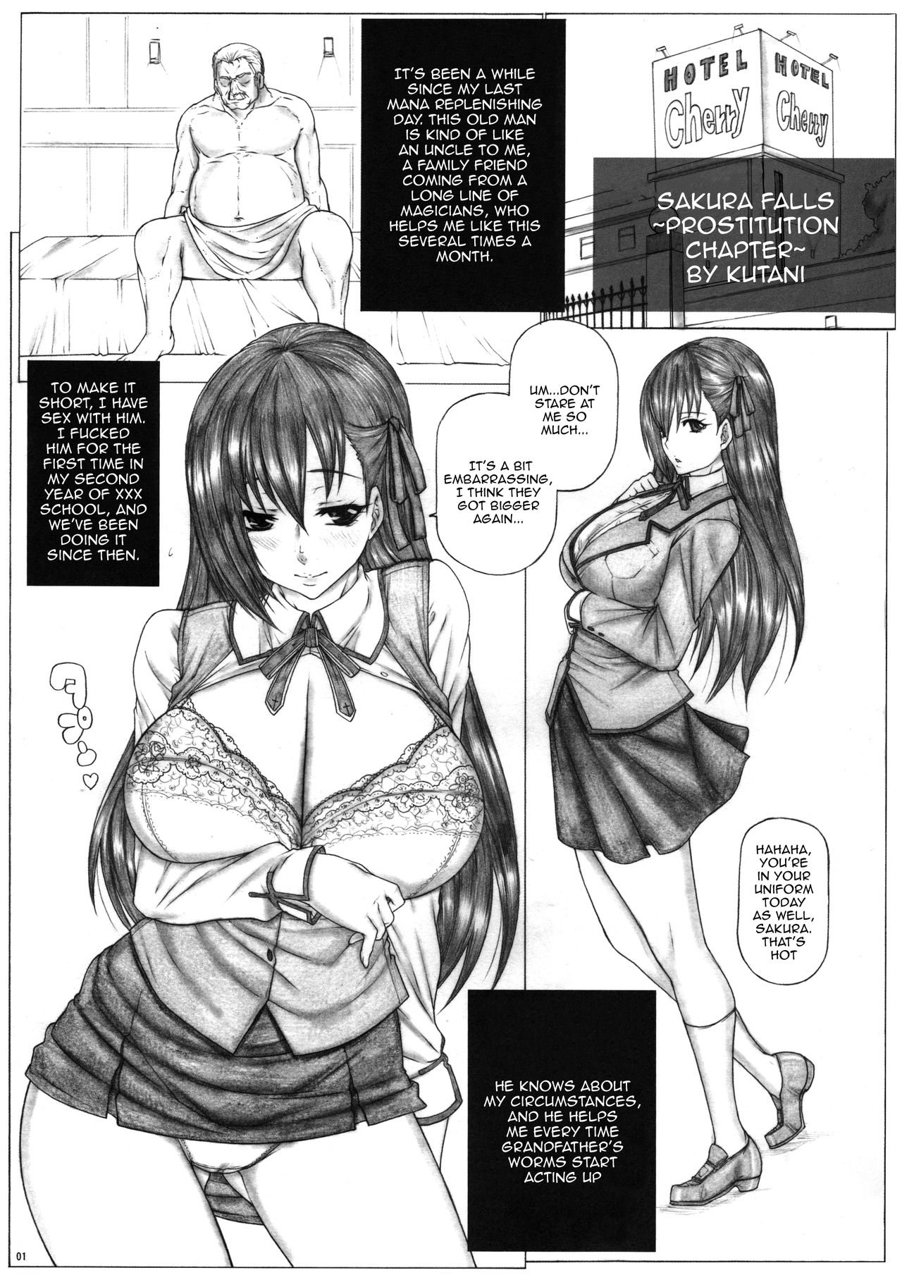 (COMIC1☆12) [AXZ (Kutani)] Angel’s stroke 103 Kuroki Sakura 2 (Fate/Stay Night) [English] {Doujins.com} изображение № 3