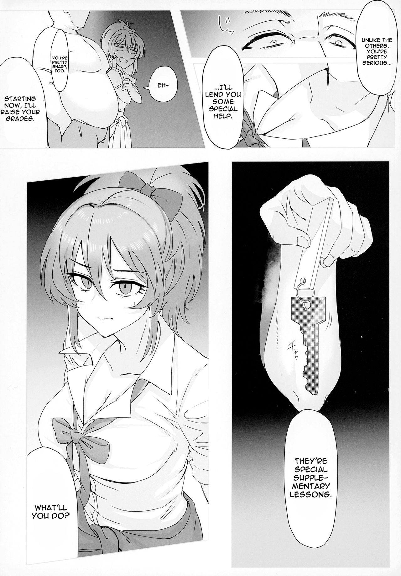[Desk Work (Ashita)] Mika-chan no Himitsu no Hoshuu | Mika-chan's Secret Supplementary Lessons (THE IDOLM@STER CINDERELLA GIRLS) [English] {Doujins.com} [Digital] 图片编号 5