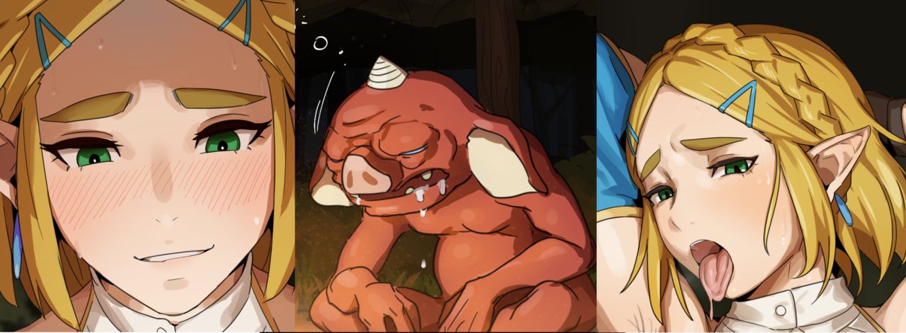 [Kunaboto] Zelda (The Legend of Zelda: Breath of the Wild) [English] image number 1