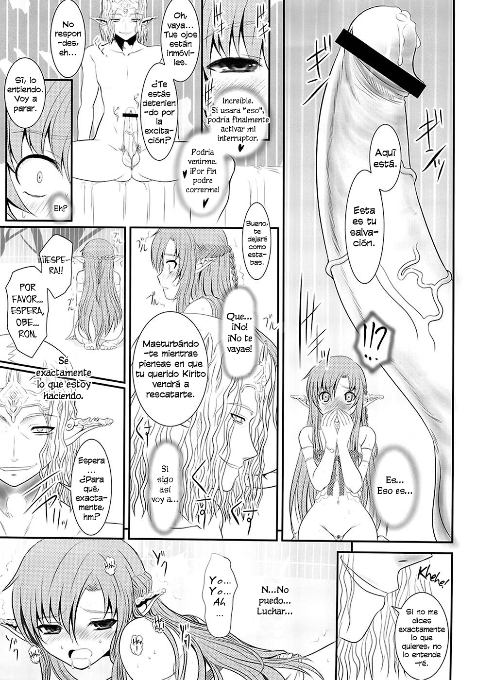 (C82) [Dieppe Factory Darkside (Alpine)] Slave Asuna On-Demand #001 (Sword Art Online) [Spanish] [CR9] image number 18