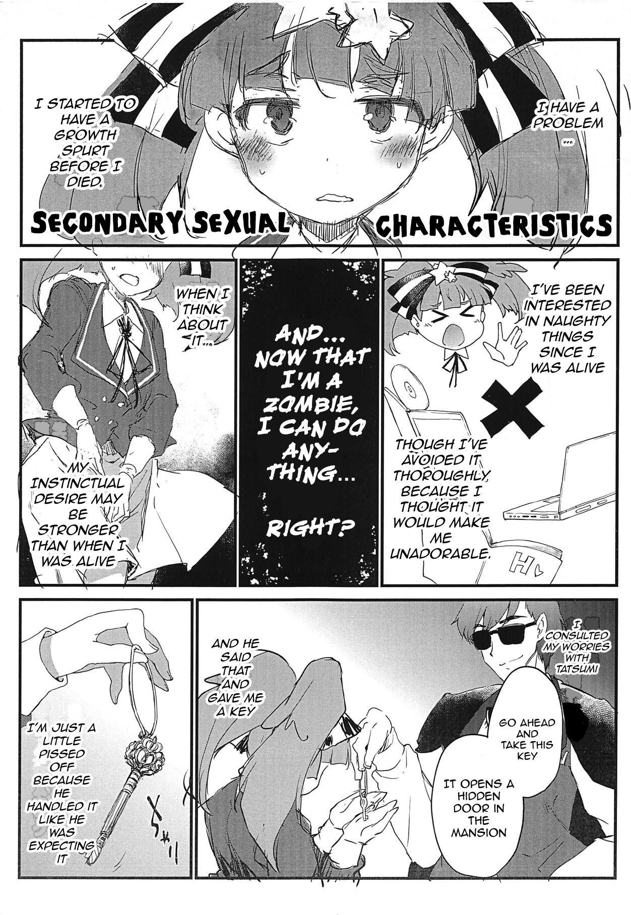 (Zombie Land Kamata) [IncluDe (Foolest)] Zombie no Karada wa Honnou ga Tsuyoku Demasu | A Zombie's Body has Strong Instincts (Zombie Land Saga) [English] 画像番号 2