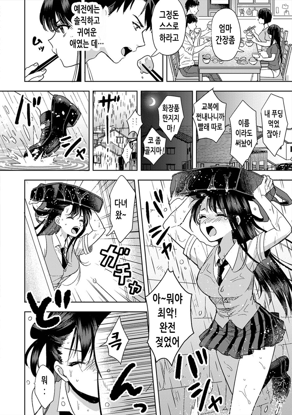 [Akao, Anaran] Konomi ja Nai kedo ~Mukatsuku Ane to Aishou Batsugun Ecchi~ 1 | 취향은 아니지만 ~짜증나는 누나와 속궁합좋아 야한짓~ 1 [Korean] [메르시♥] image number 6