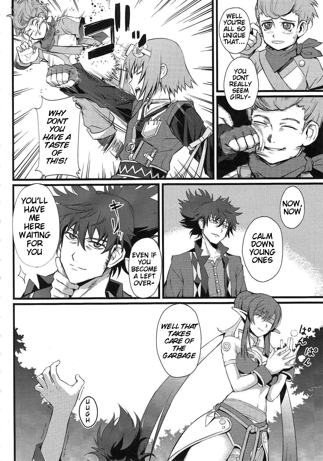 (C79) [FukaFuka Tenshoku (Popuran)] Shingeki no Bijo Gundan | Assault of the Beautiful-Woman Army (Tales of Vesperia) [English] {doujin-moe.us} image number 3