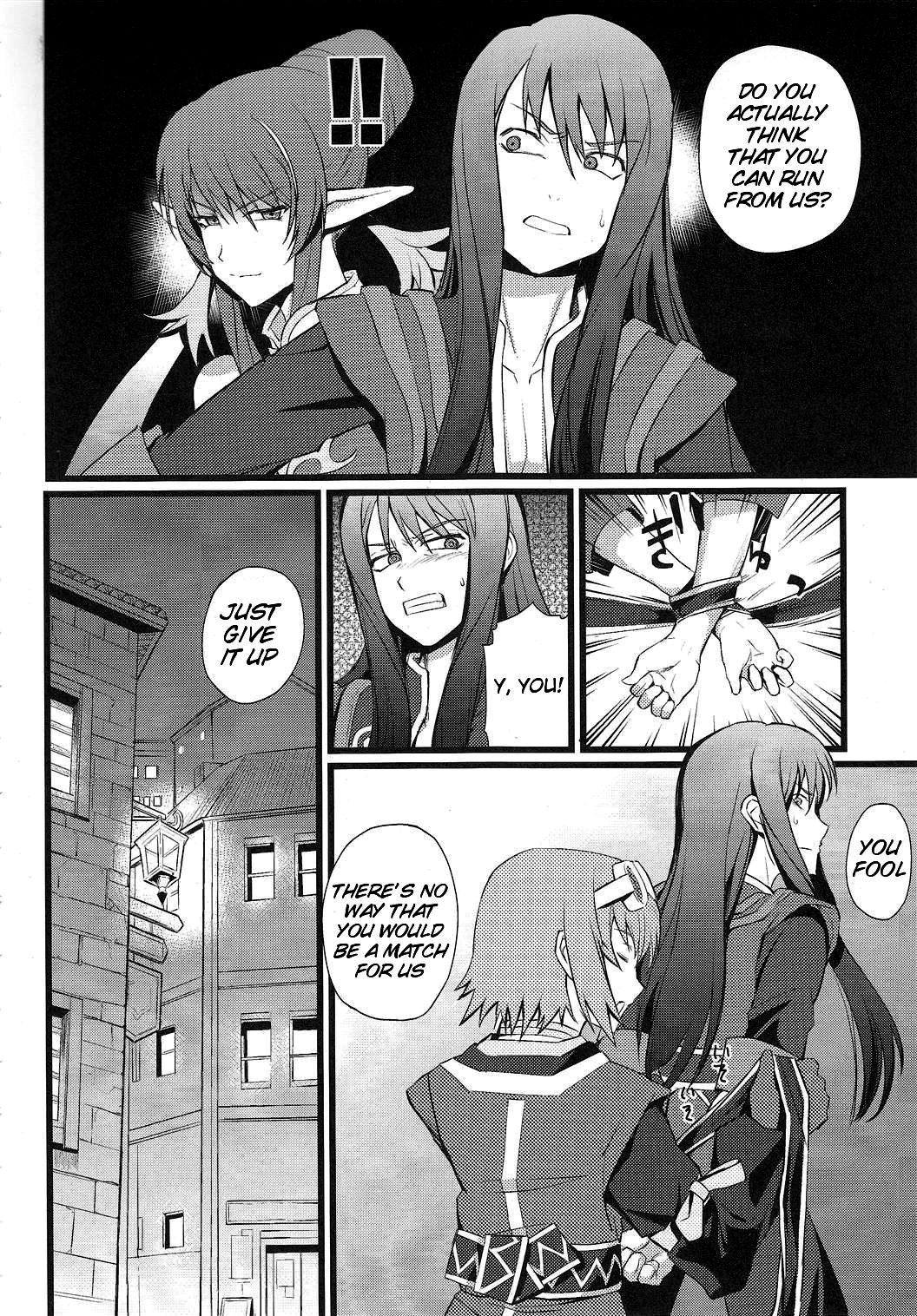 (C79) [FukaFuka Tenshoku (Popuran)] Shingeki no Bijo Gundan | Assault of the Beautiful-Woman Army (Tales of Vesperia) [English] {doujin-moe.us} image number 5