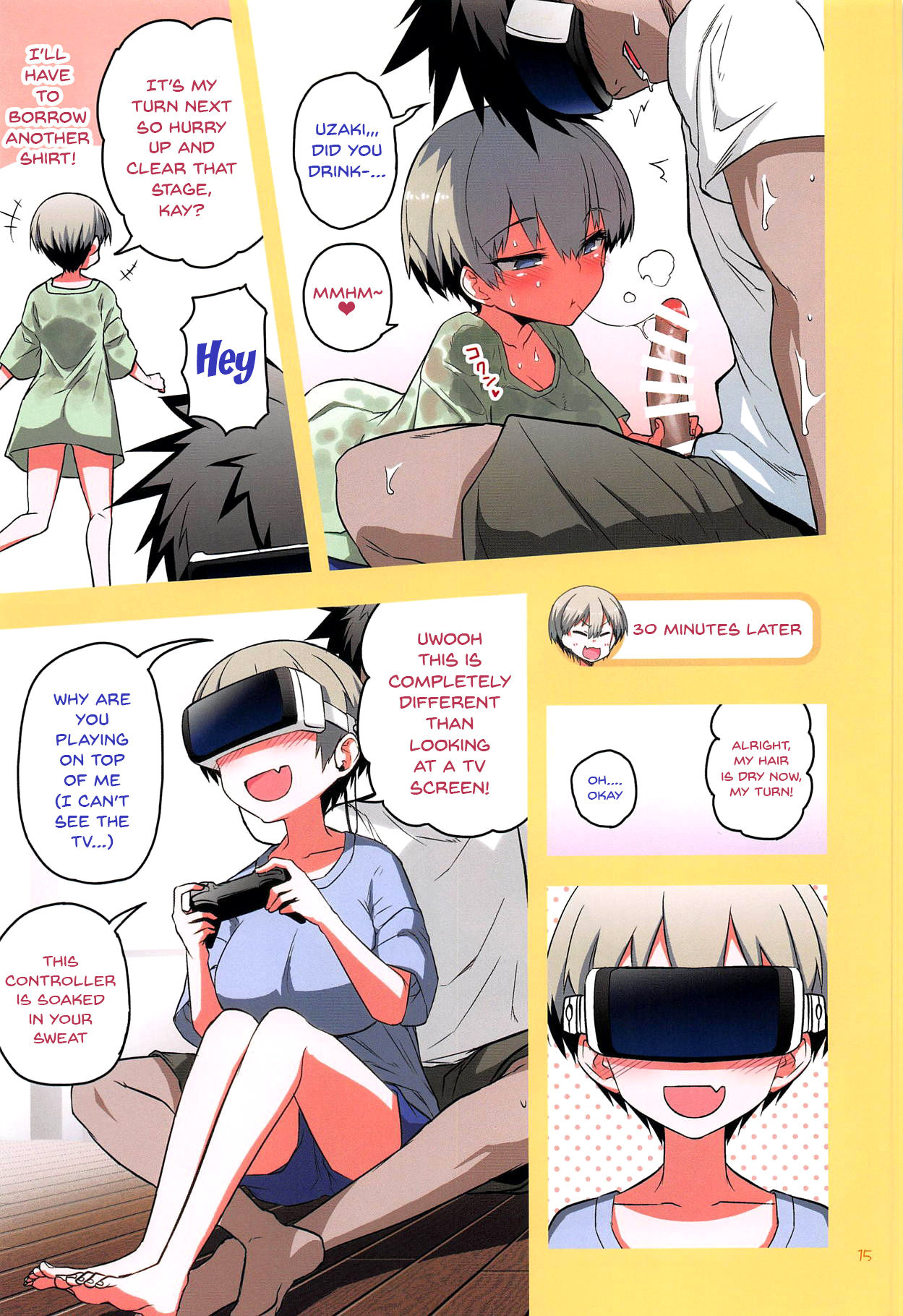 (C95) [Hitotosensou (Hitotose Rin)] Uzaki-chan wa H Shitai! 2 | Uzaki-chan Wants To Do It! 2 (Uzaki-chan wa Asobitai!) [English] {Doujins.com} image number 14