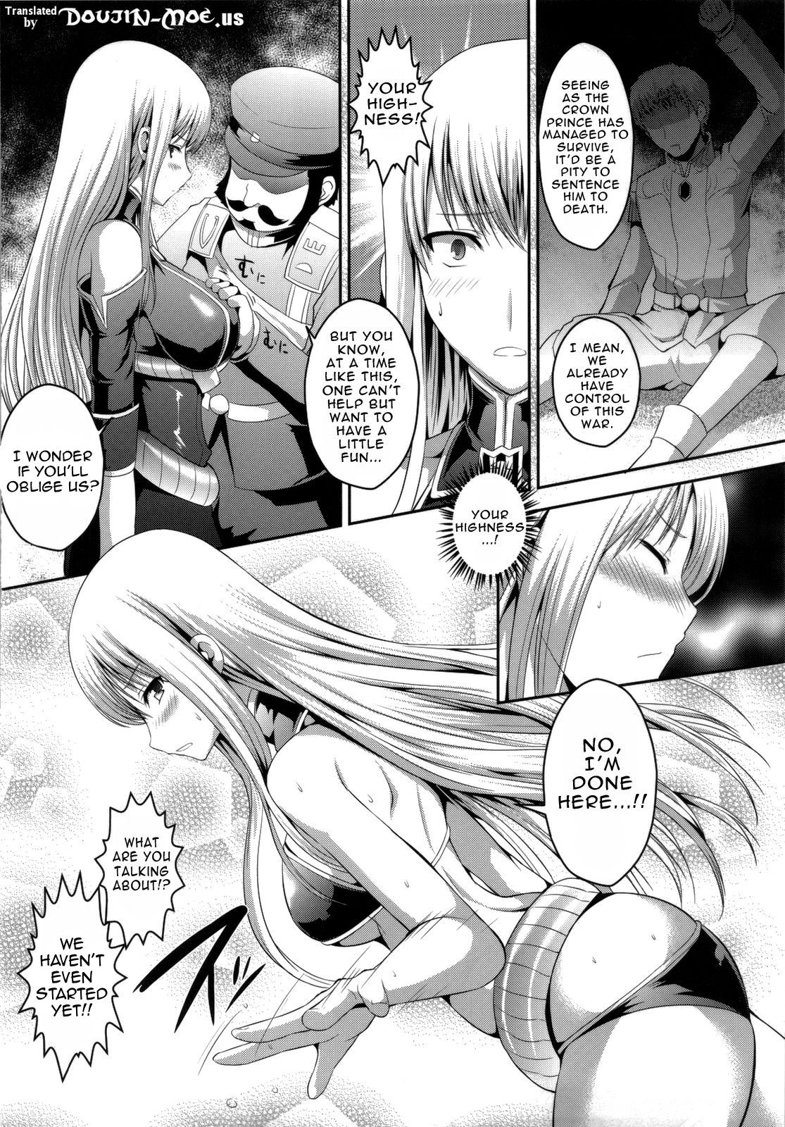 (C82) [An-Arc (Hamo)] SEXY BLUEROSE (Valkyria Chronicles) [English] {doujin-moe.us} numero di immagine  5