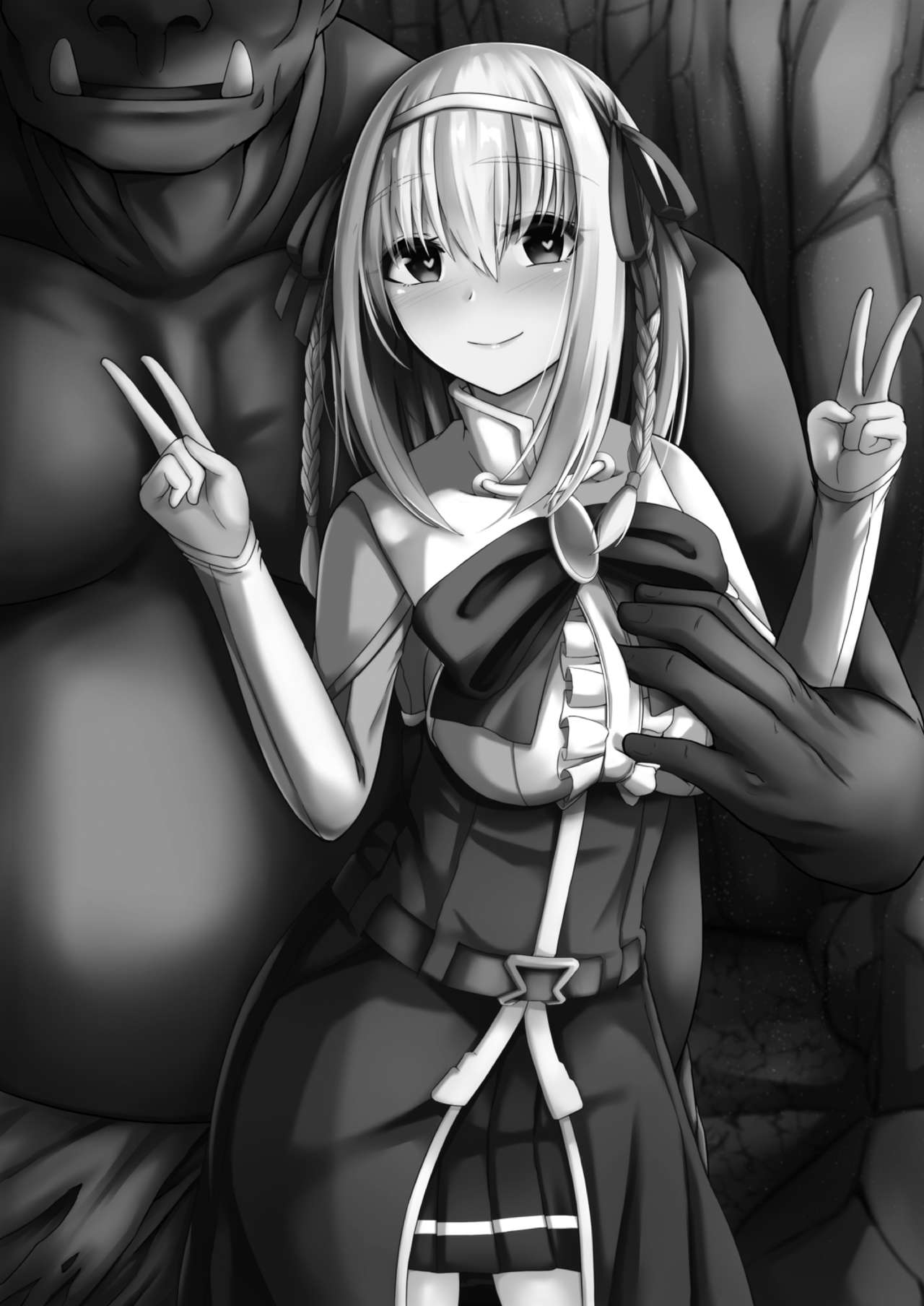 [Keiki] NTR Phantasm 1 Haiboku Himekishi to Kyokon Orc [Chinese] [紫苑x这很恶堕汉化组] image number 2