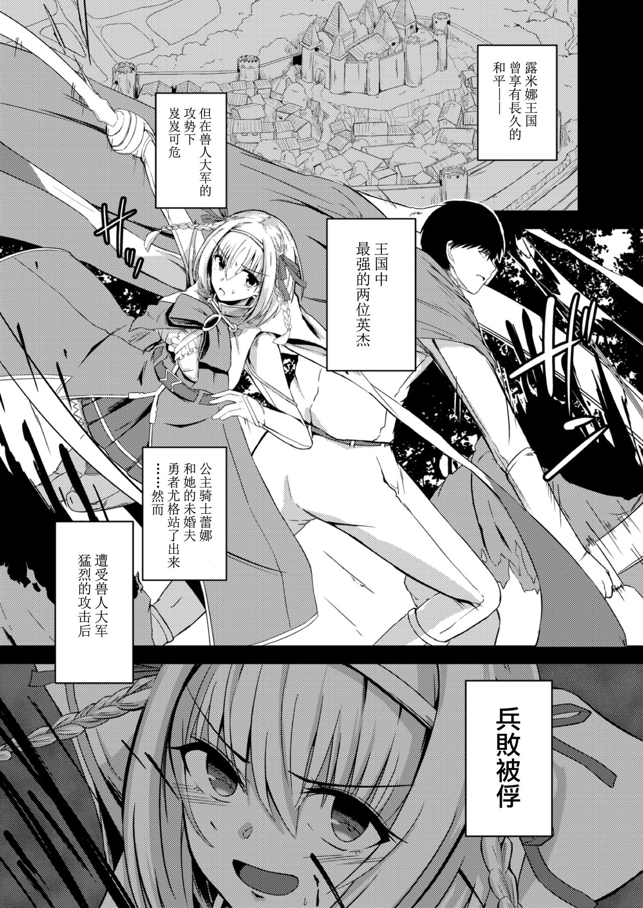 [Keiki] NTR Phantasm 1 Haiboku Himekishi to Kyokon Orc [Chinese] [紫苑x这很恶堕汉化组] image number 3