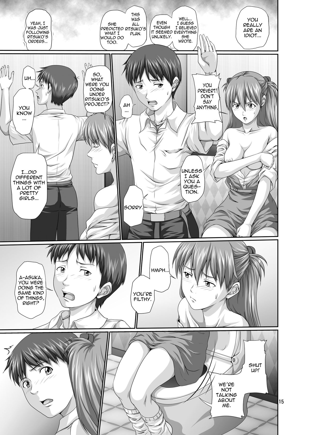 [Toyatei (Toyama Kousei)] Seiteki Yokkyuu Hokan Keikaku Ni | Sexual Lust Extrapolation Plan 2 (Neon Genesis Evangelion) [English] {doujin-moe.us} [Digital] 图片编号 14