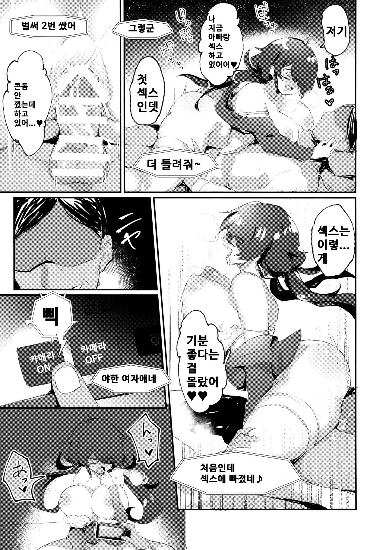 (C96) [Wakuwaku Yotonjo. (Pokoten)] Nekura no Musume ga Ero Namanushi datta node Haishin de Okashitemita www | 음침한 딸이 에로 스트리머여사 방송에서 벙해보았다 www [Korean] [스쿠로] 图片编号 20