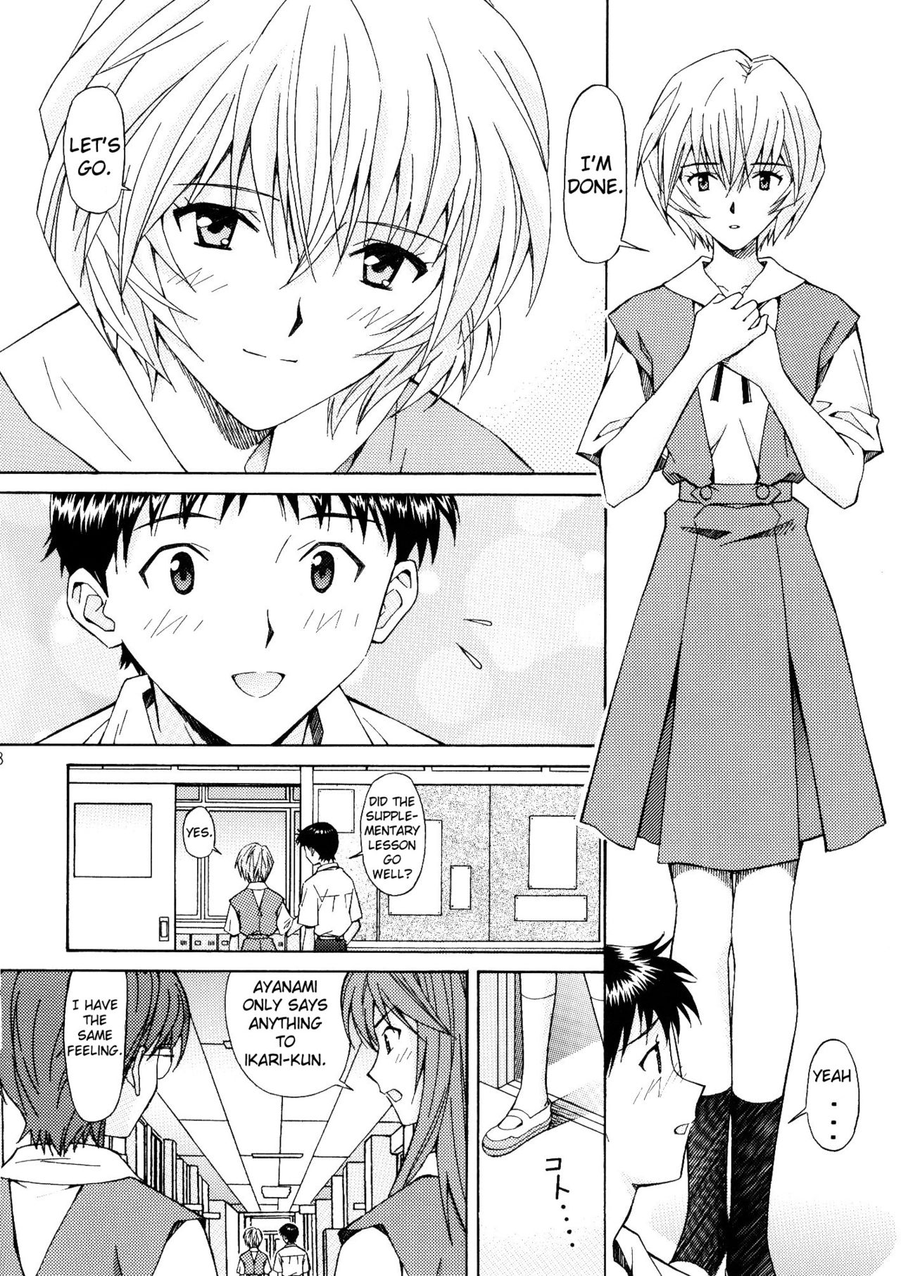 (SC37) [SHIMEKIRI SANPUNMAE (Tukimi Daifuku)] Ryojoku Choukyo Rei (Neon Genesis Evangelion) [English] {doujin-moe.us} Bildnummer 7