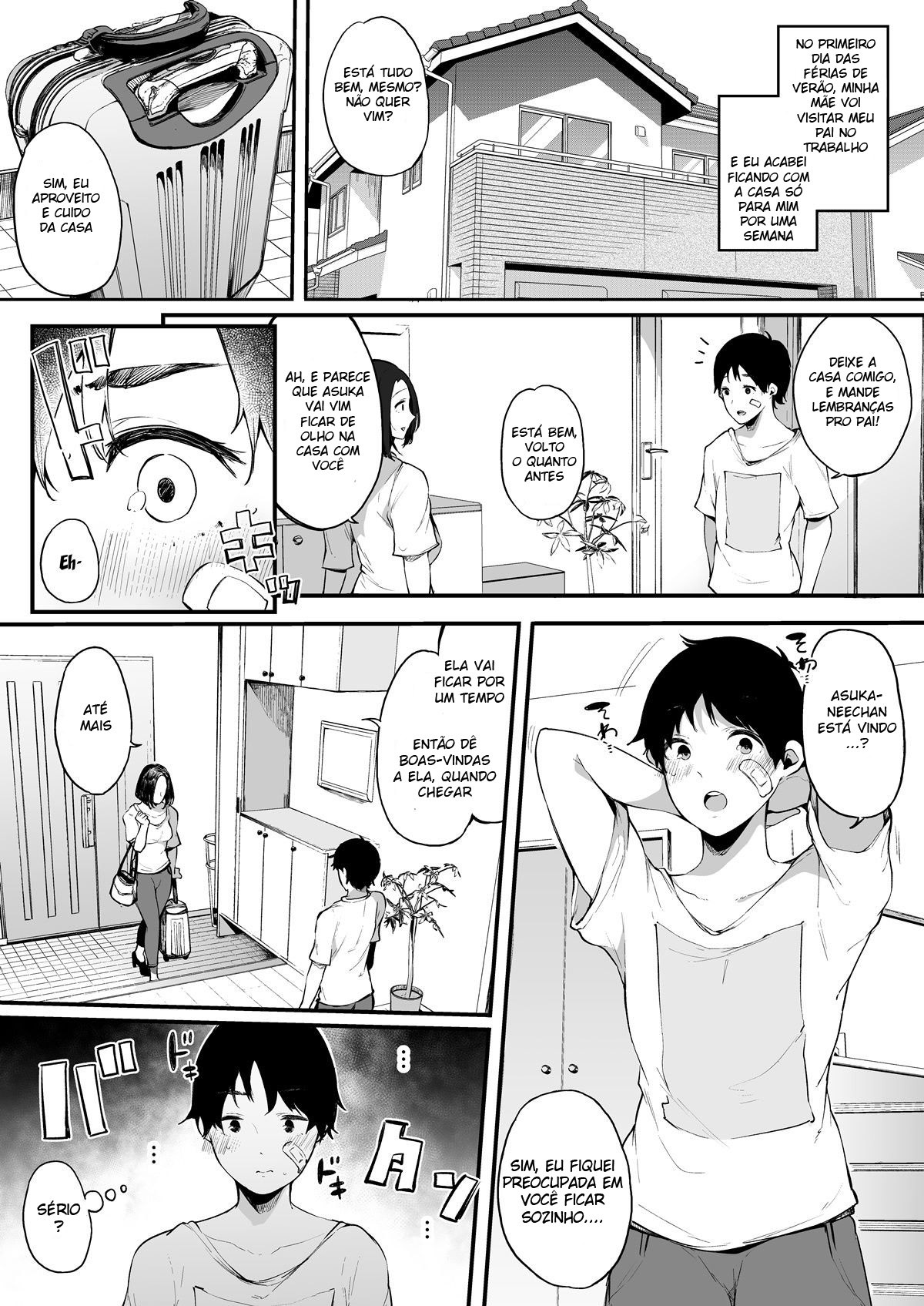 [Blossom Sphere (Sakurayu Hal)] Natsu Yasumi, Onee-chan to. | Passando as Férias de Verão com a Onee-chan [Portuguese-BR] [DiegoVPR] [Digital] 画像番号 2