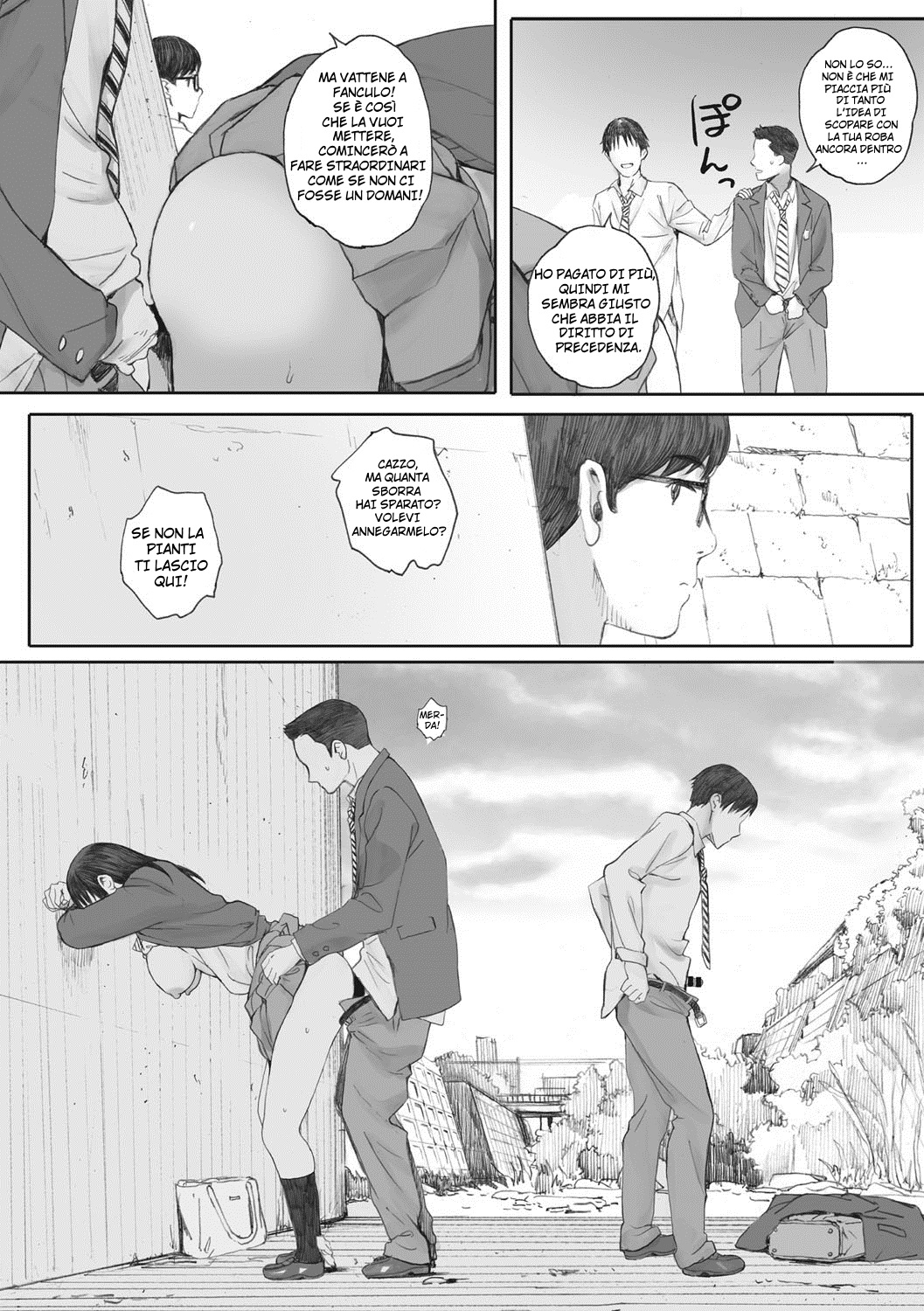 [Arai Kei] Boku wa Kanojo no Namae mo Shiranai Zenpen (Gunjo Gunzo) [Italian] [Hentai Fantasy] [Digital] numero di immagine  6