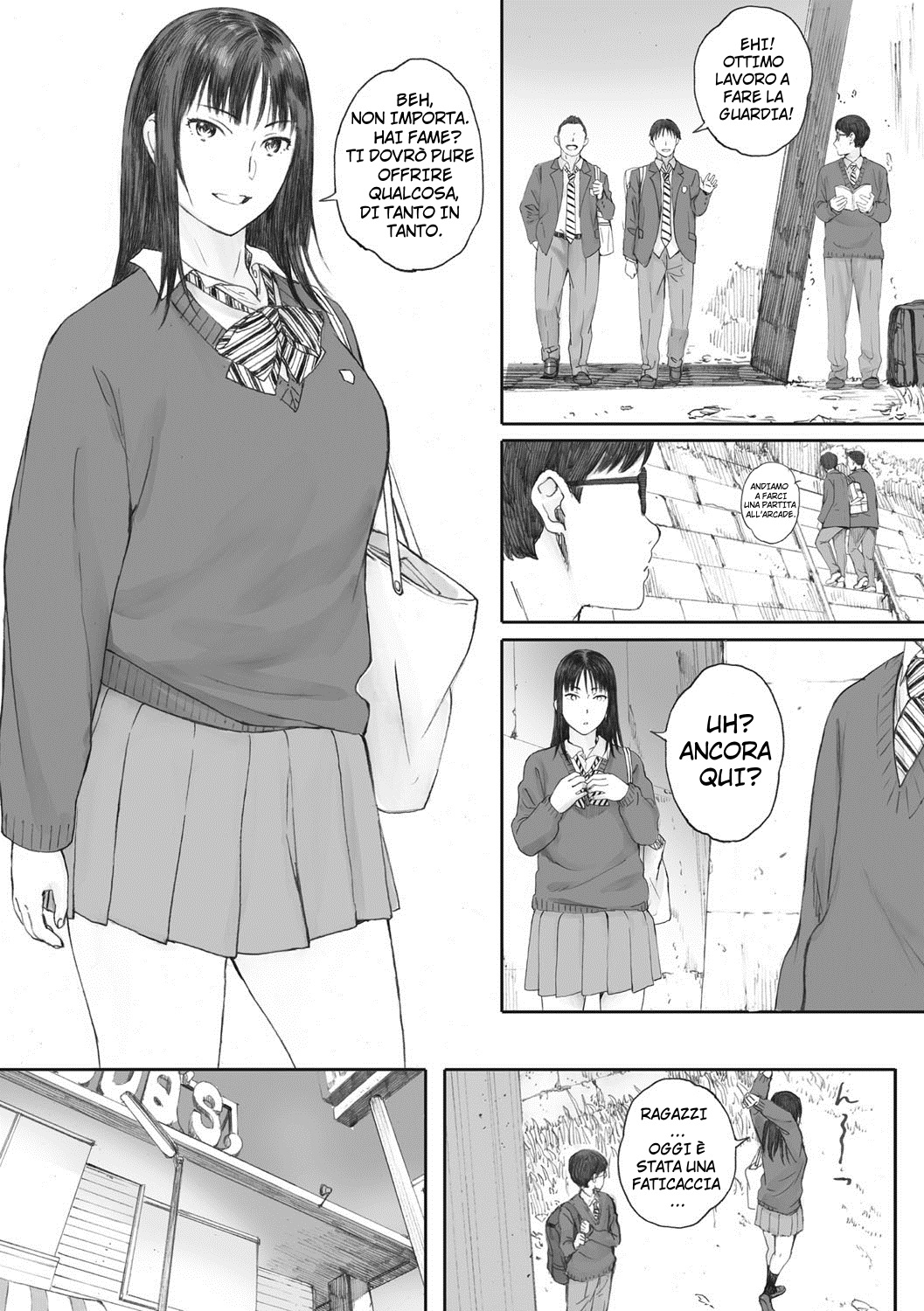 [Arai Kei] Boku wa Kanojo no Namae mo Shiranai Zenpen (Gunjo Gunzo) [Italian] [Hentai Fantasy] [Digital] numero di immagine  8