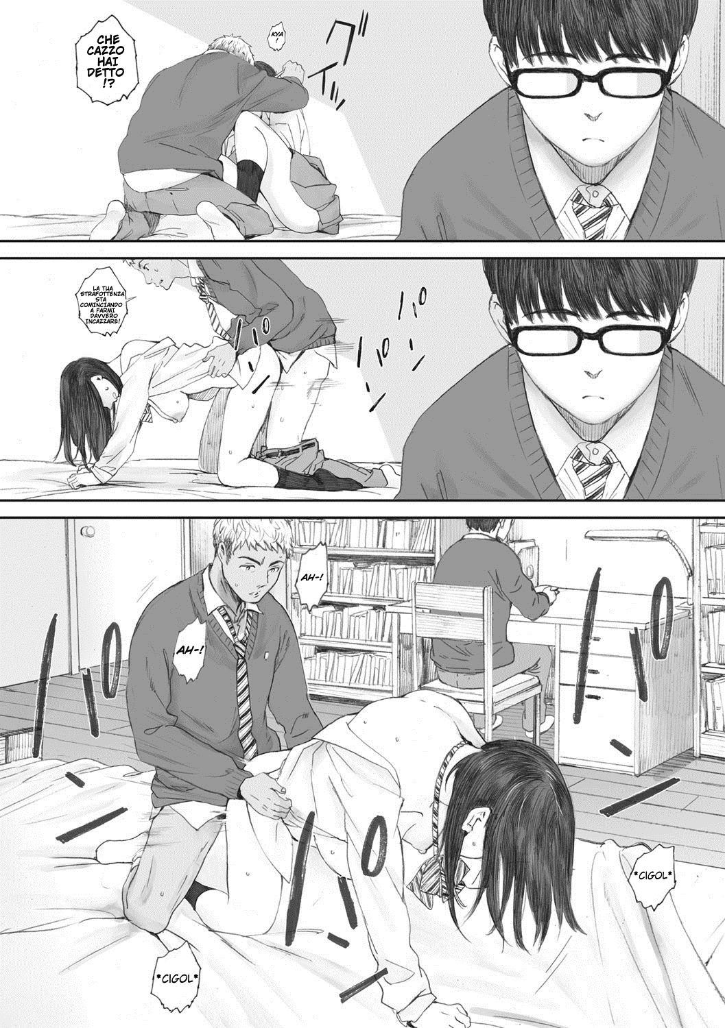 [Arai Kei] Boku wa Kanojo no Namae mo Shiranai Zenpen (Gunjo Gunzo) [Italian] [Hentai Fantasy] [Digital] numero di immagine  19