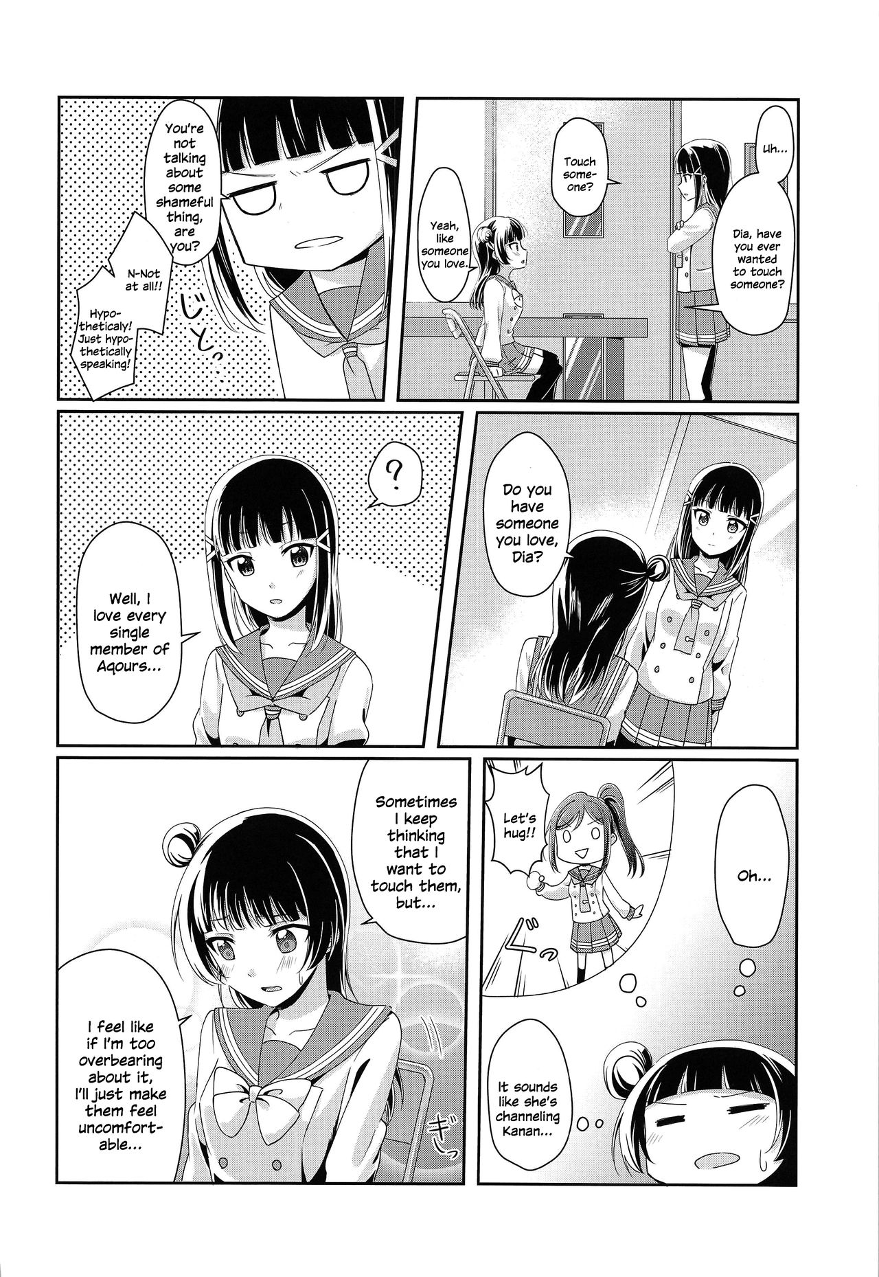 (Itsuka Mita Koi no Yume 3) [COCOA+ (Rate Rapiku)] Ameiro Bath Time | Rain-colored Bathtime (Love Live! Sunshine!!) [English] [MMAG Translations] 图片编号 5