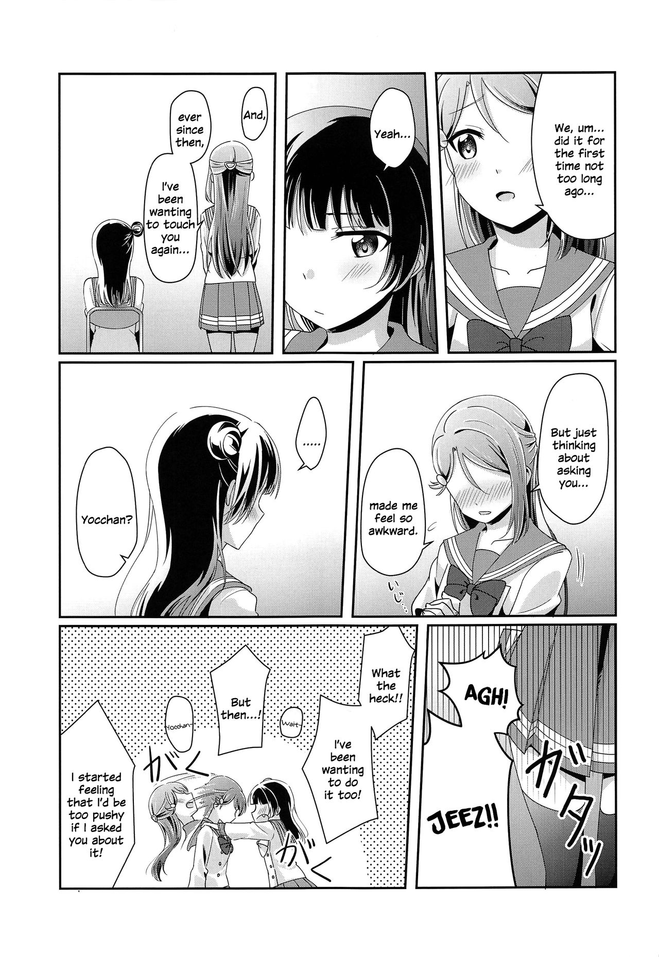 (Itsuka Mita Koi no Yume 3) [COCOA+ (Rate Rapiku)] Ameiro Bath Time | Rain-colored Bathtime (Love Live! Sunshine!!) [English] [MMAG Translations] 图片编号 8