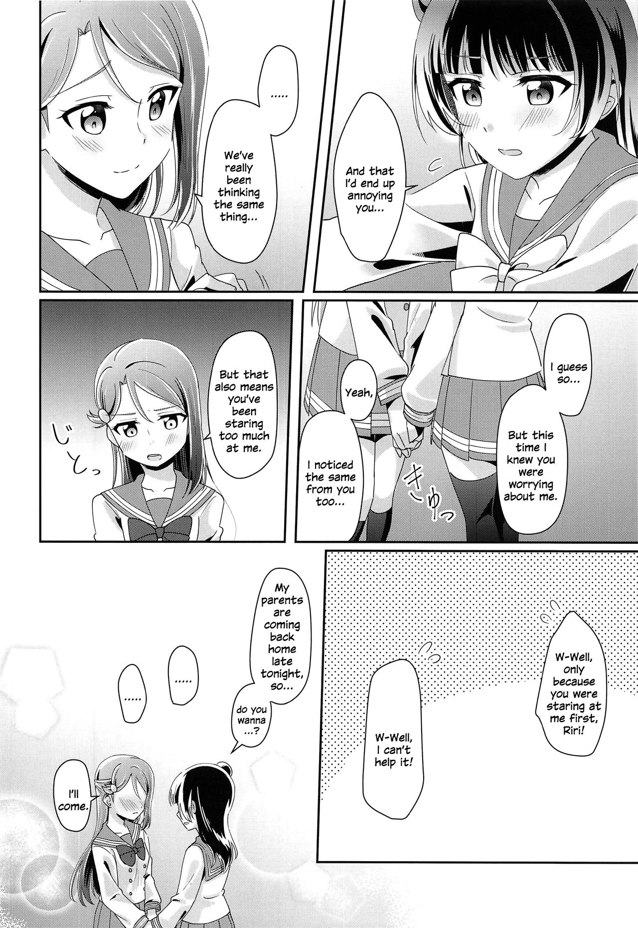 (Itsuka Mita Koi no Yume 3) [COCOA+ (Rate Rapiku)] Ameiro Bath Time | Rain-colored Bathtime (Love Live! Sunshine!!) [English] [MMAG Translations] 图片编号 9