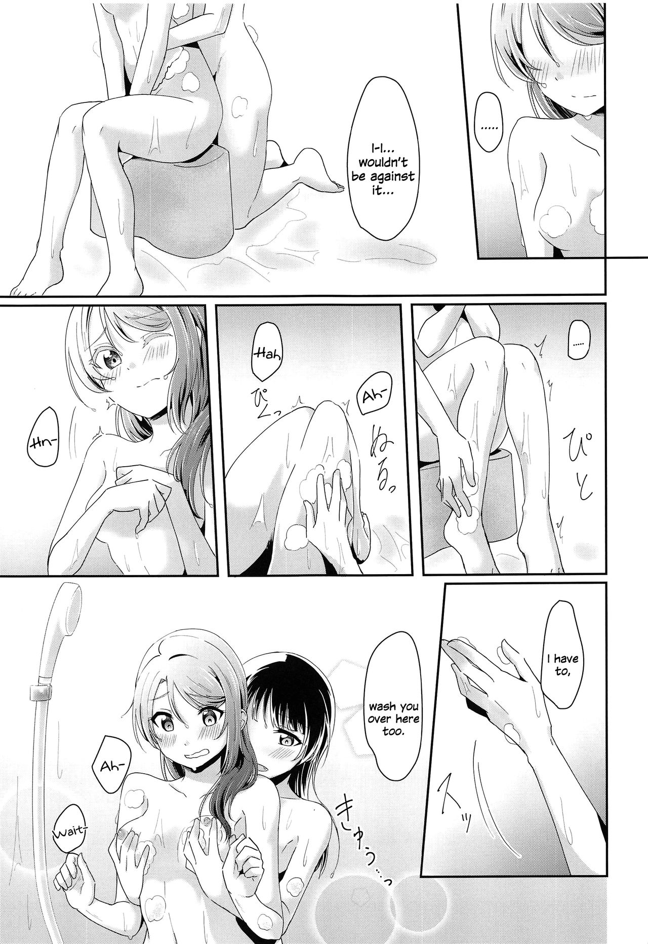 (Itsuka Mita Koi no Yume 3) [COCOA+ (Rate Rapiku)] Ameiro Bath Time | Rain-colored Bathtime (Love Live! Sunshine!!) [English] [MMAG Translations] 图片编号 14