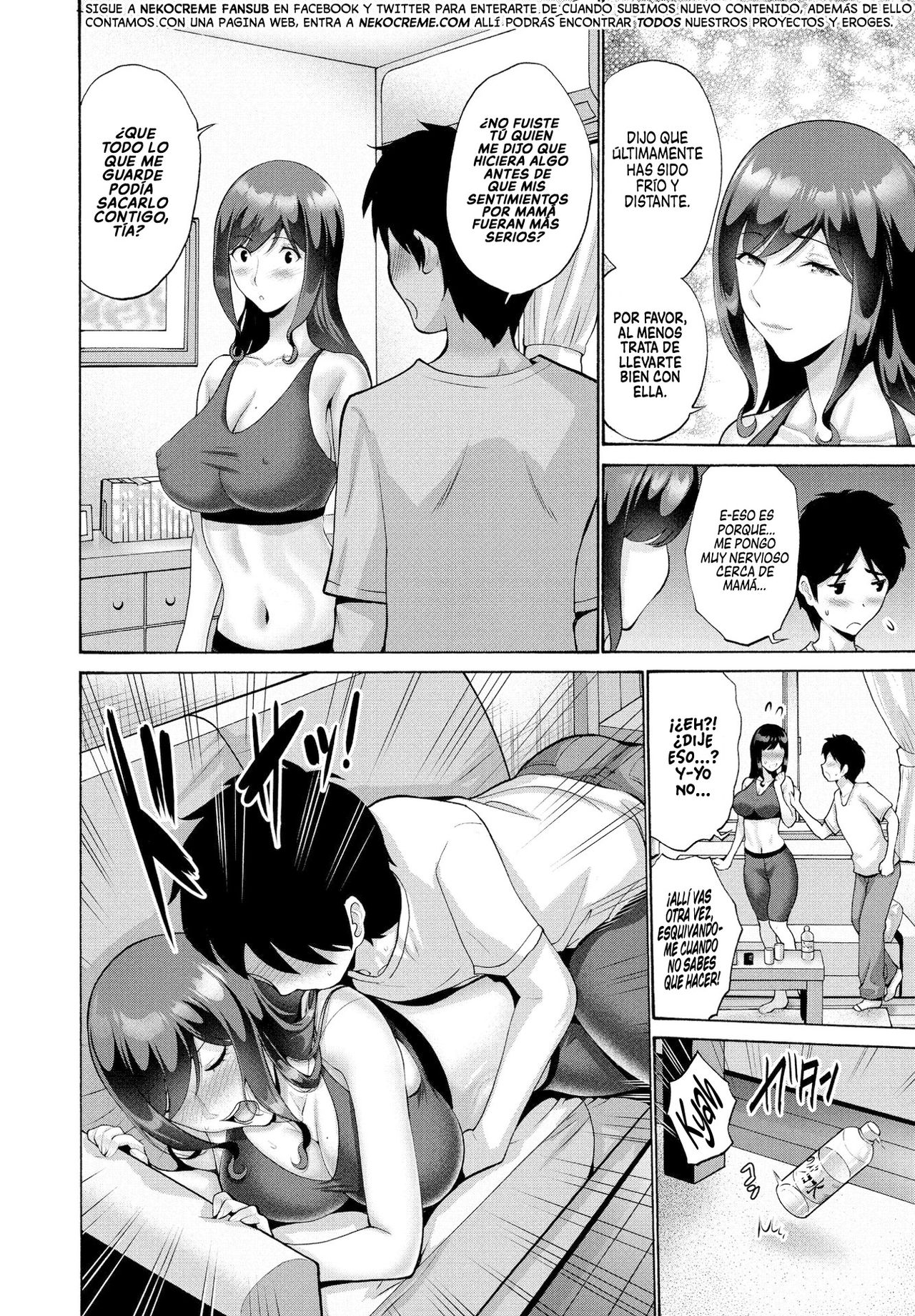 [Nishikawa Kou] Oba To Haha | Tía y Madre (COMIC Penguin Club 2021-07) [Spanish] [NekoCreme] [Digital] image number 4