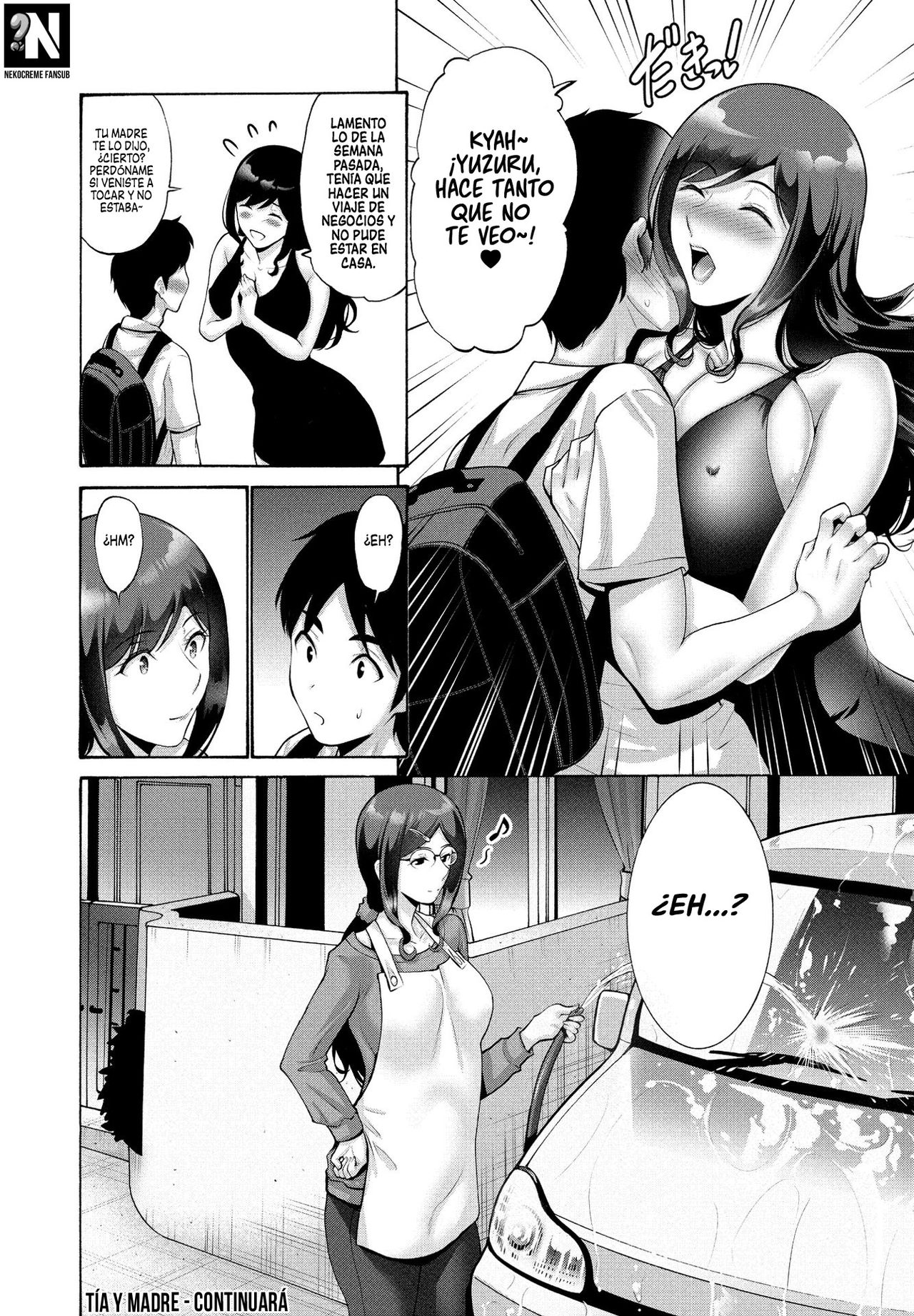 [Nishikawa Kou] Oba To Haha | Tía y Madre (COMIC Penguin Club 2021-07) [Spanish] [NekoCreme] [Digital] 20eme image