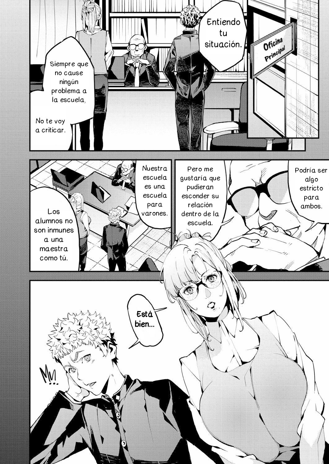 [Azukiko] My Dear Teacher! (COMIC AUN 2019-02) [Spanish] [NeoDark Fansub] [Digital] изображение № 4