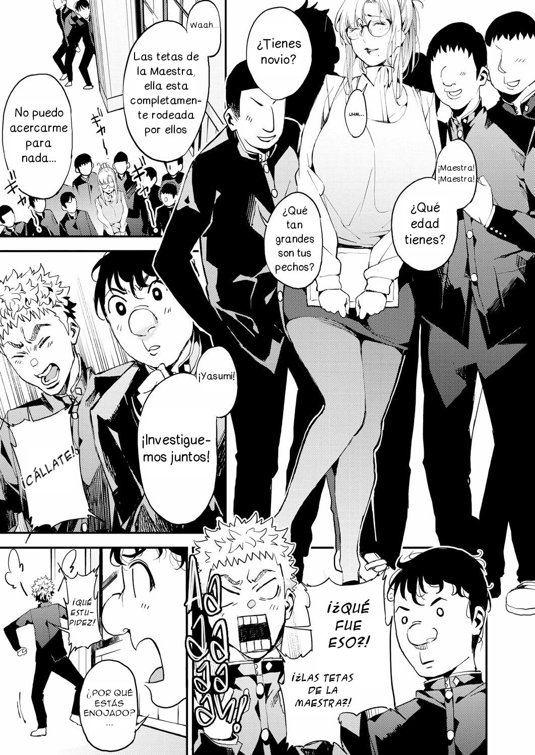 [Azukiko] My Dear Teacher! (COMIC AUN 2019-02) [Spanish] [NeoDark Fansub] [Digital] изображение № 5