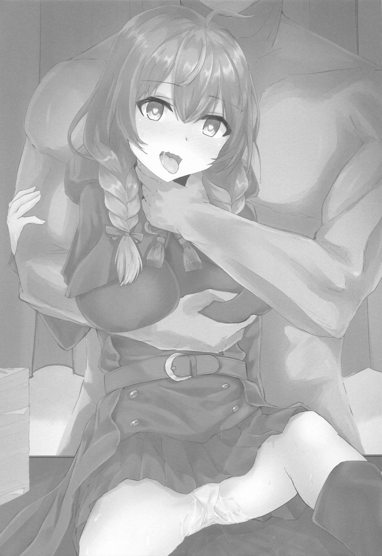 (Kobe Kawasaki Zousen Collection 7) [Locomocodon (Locos)] Shinshuu Maru to Kubi Shime SEX Kunren? (Kantai Collection -KanColle-) [Korean] 2eme image