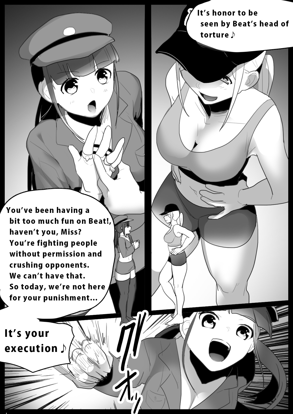 [The Nation of Head Scissors (Toppogi)] Girls Beat! Plus - Mami vs Kaela & Nana [english] 2eme image