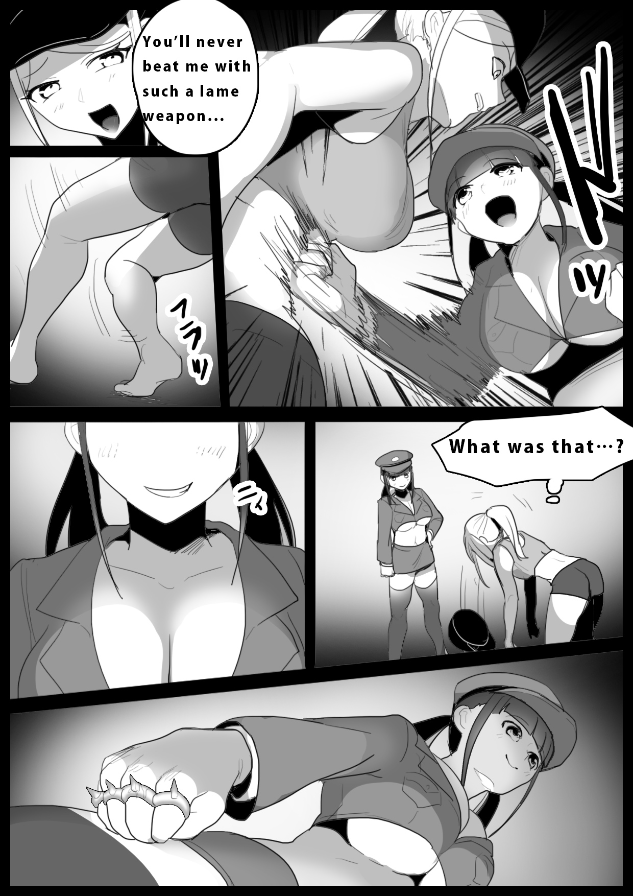 [The Nation of Head Scissors (Toppogi)] Girls Beat! Plus - Mami vs Kaela & Nana [english] 3eme image
