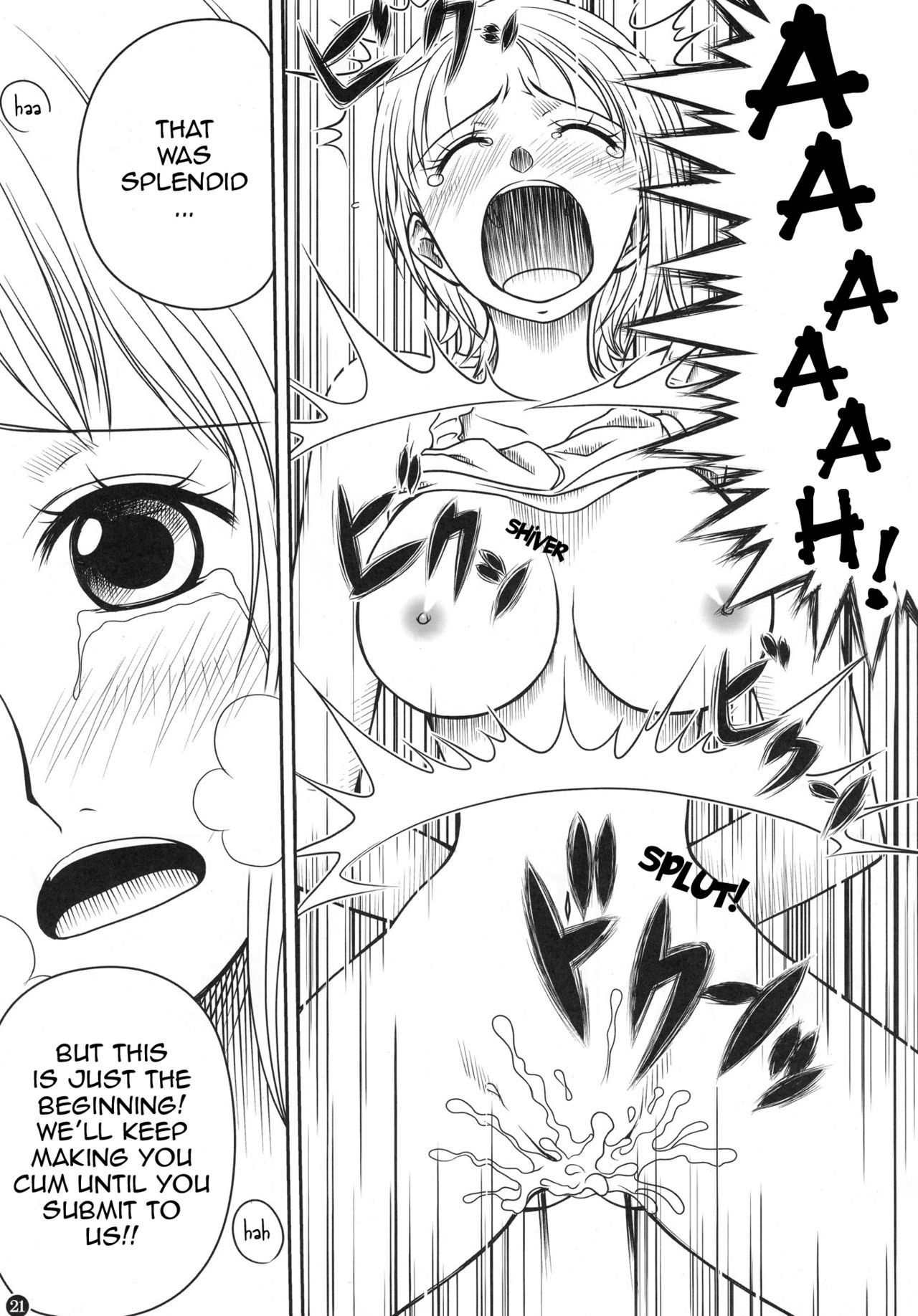 (C78) [Mikenekodou (Muten)] INSTINCT WORLD (One Piece) [English] {doujin-moe.us} 画像番号 19