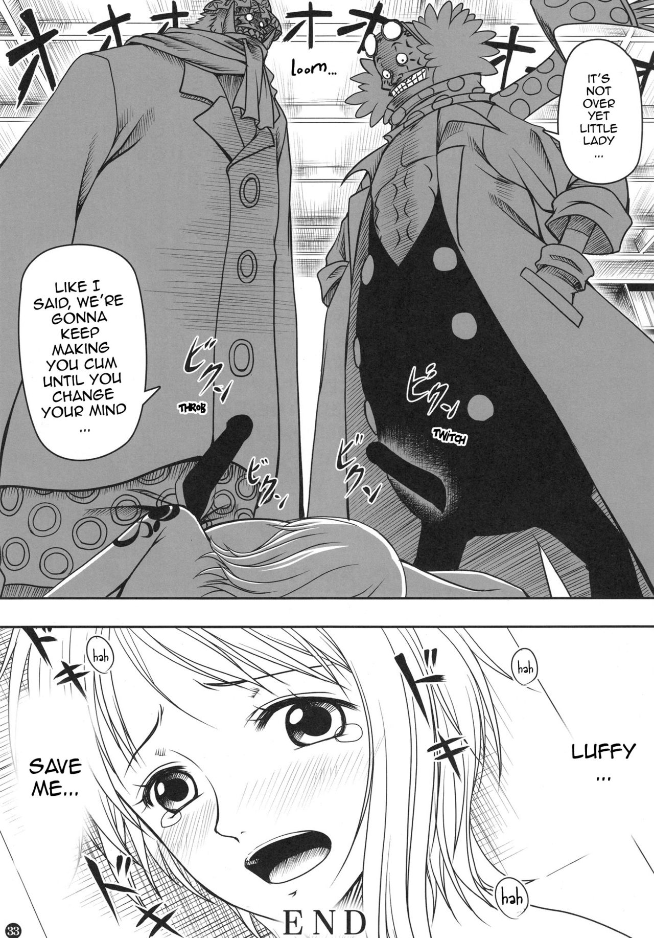 (C78) [Mikenekodou (Muten)] INSTINCT WORLD (One Piece) [English] {doujin-moe.us} 画像番号 31