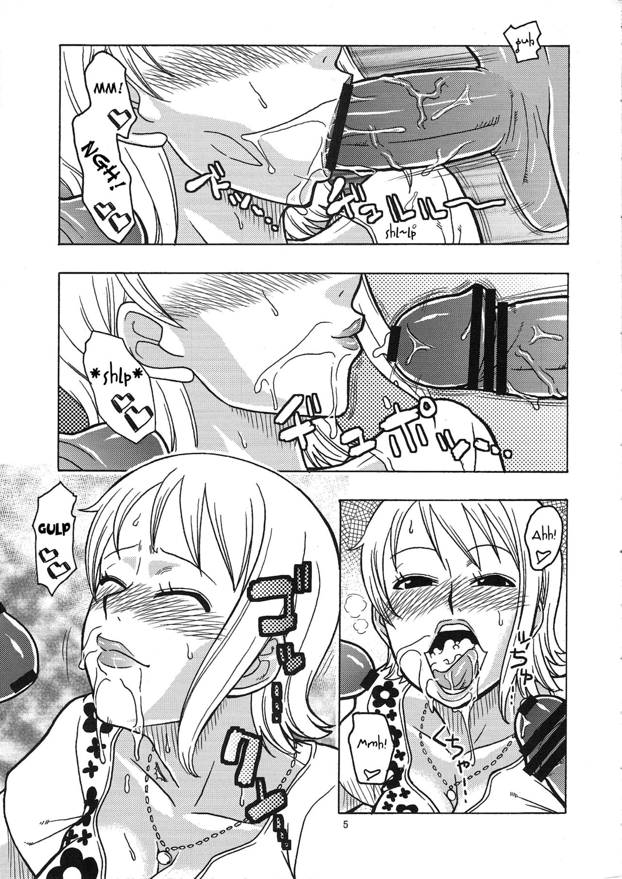 (C76) [ACID-HEAD (Murata.)] Nami no Ura Koukai Nisshi 4 (One Piece) | Nami's Hidden Sailing Diary 4 [English] {doujin-moe.us} Bildnummer 6