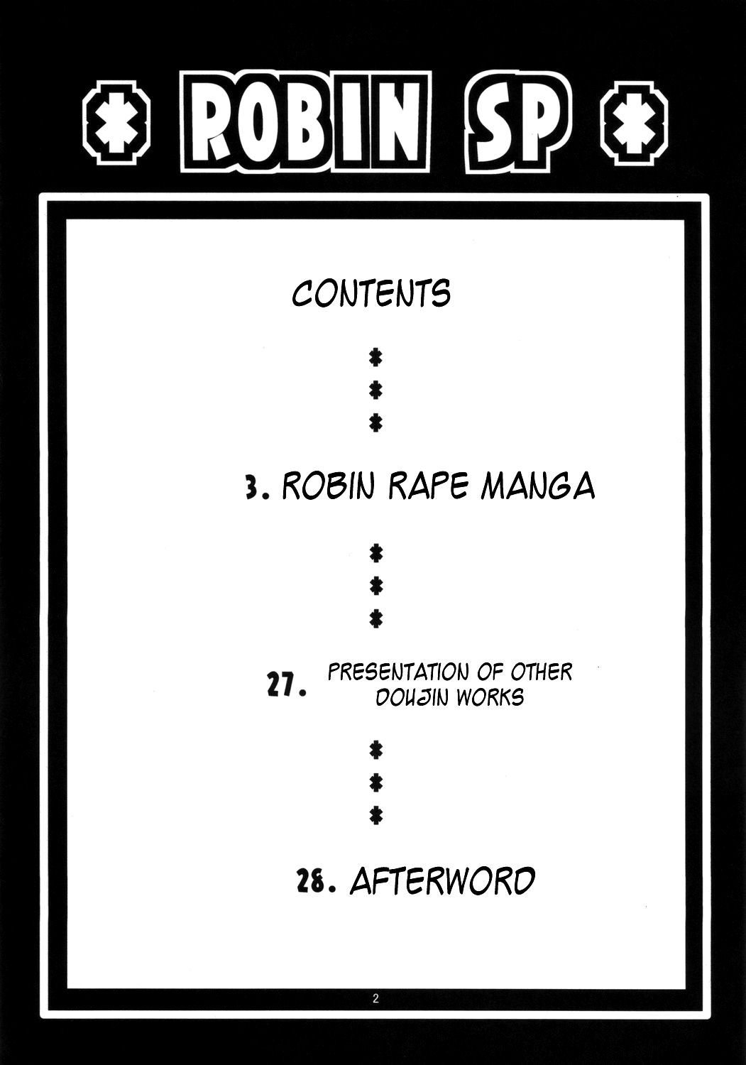(SC32) [Acid-Head (Murata.)] Robin SP (One Piece) [English] {doujin-moe.us} 이미지 번호 3