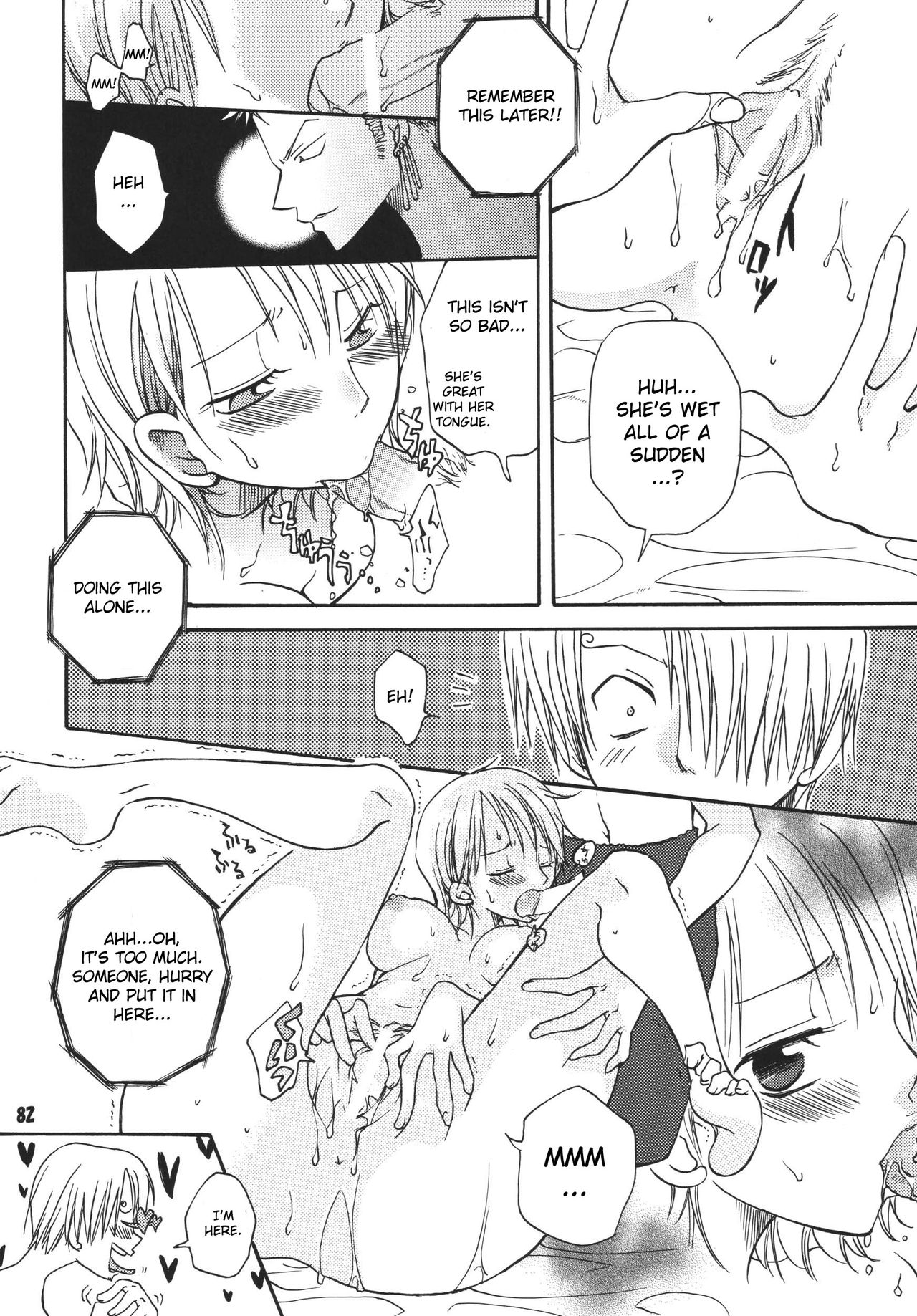 [Kurione-kan (YU-RI)] Nami-chan to Shirokujichuu (ONE PIECE) [English] {doujin-moe.us} изображение № 12