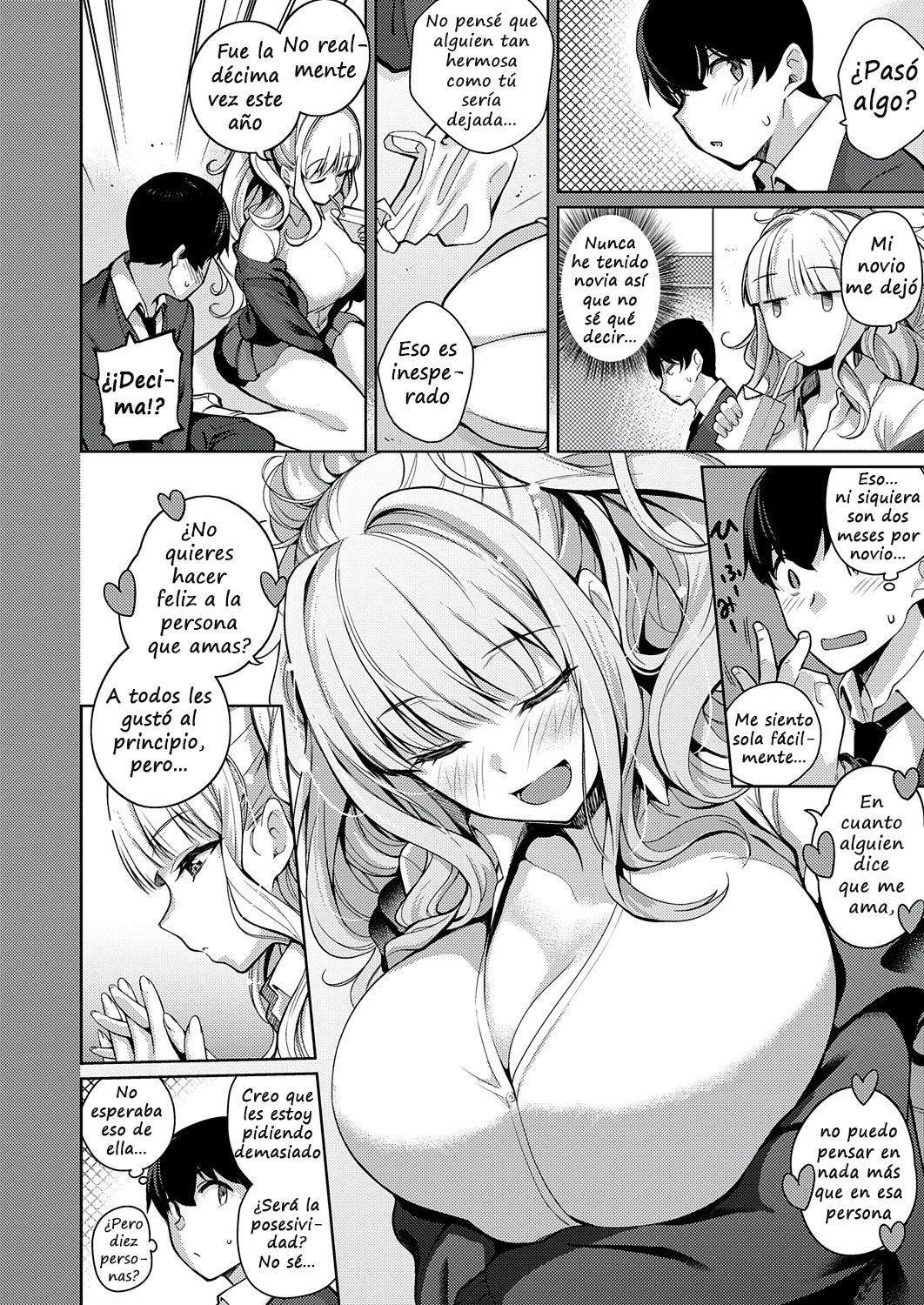 [Kurihara Kenshirou] Kanojo wa Sukidarake | ¡Ella está llena de amor! (COMIC ExE 32) [Spanish] [Digital] 画像番号 6