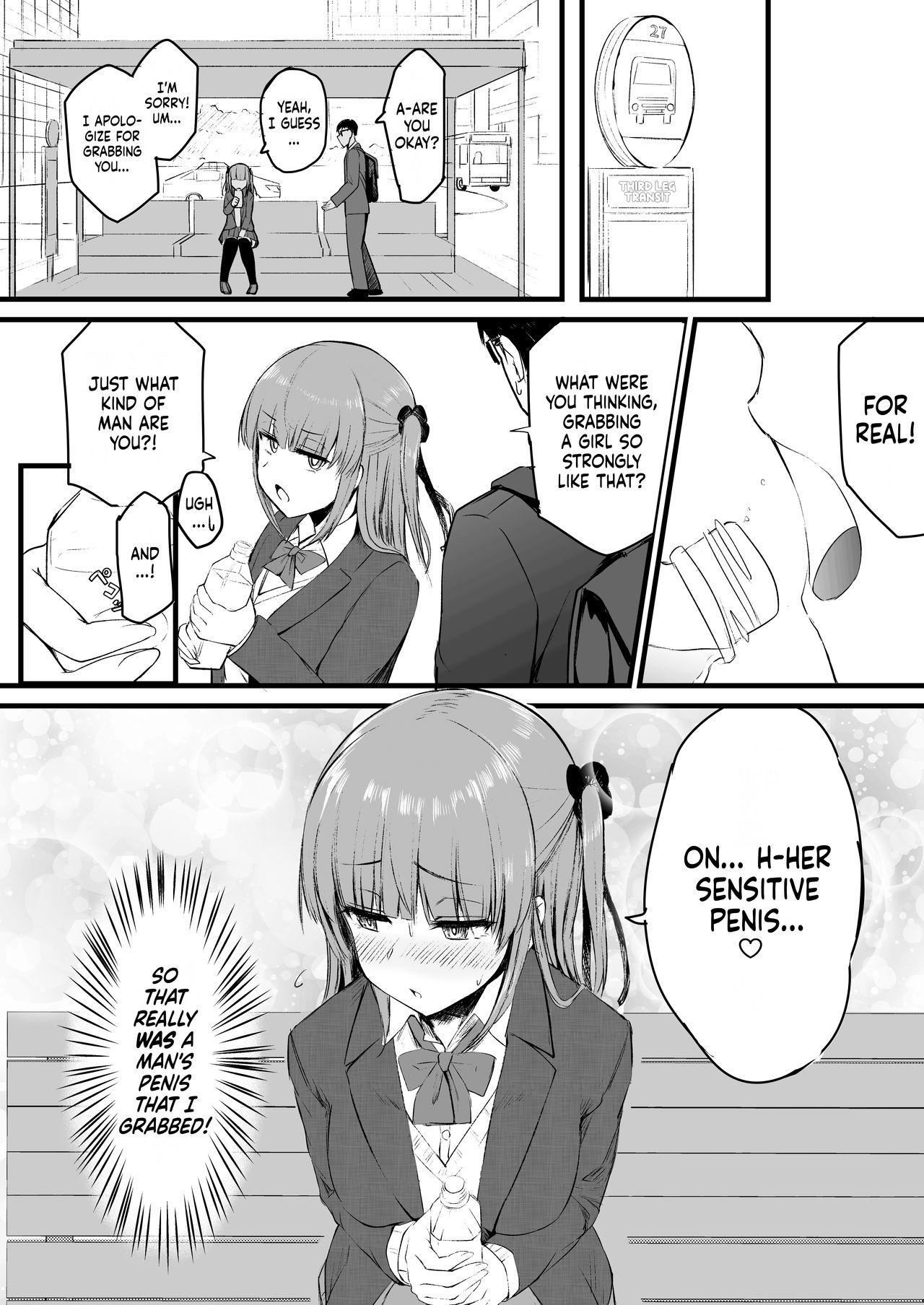 [Futamare (akiAmare)] Futanari JK Rinoko-chan | High School Dickgirl Rinoko [English] 5eme image