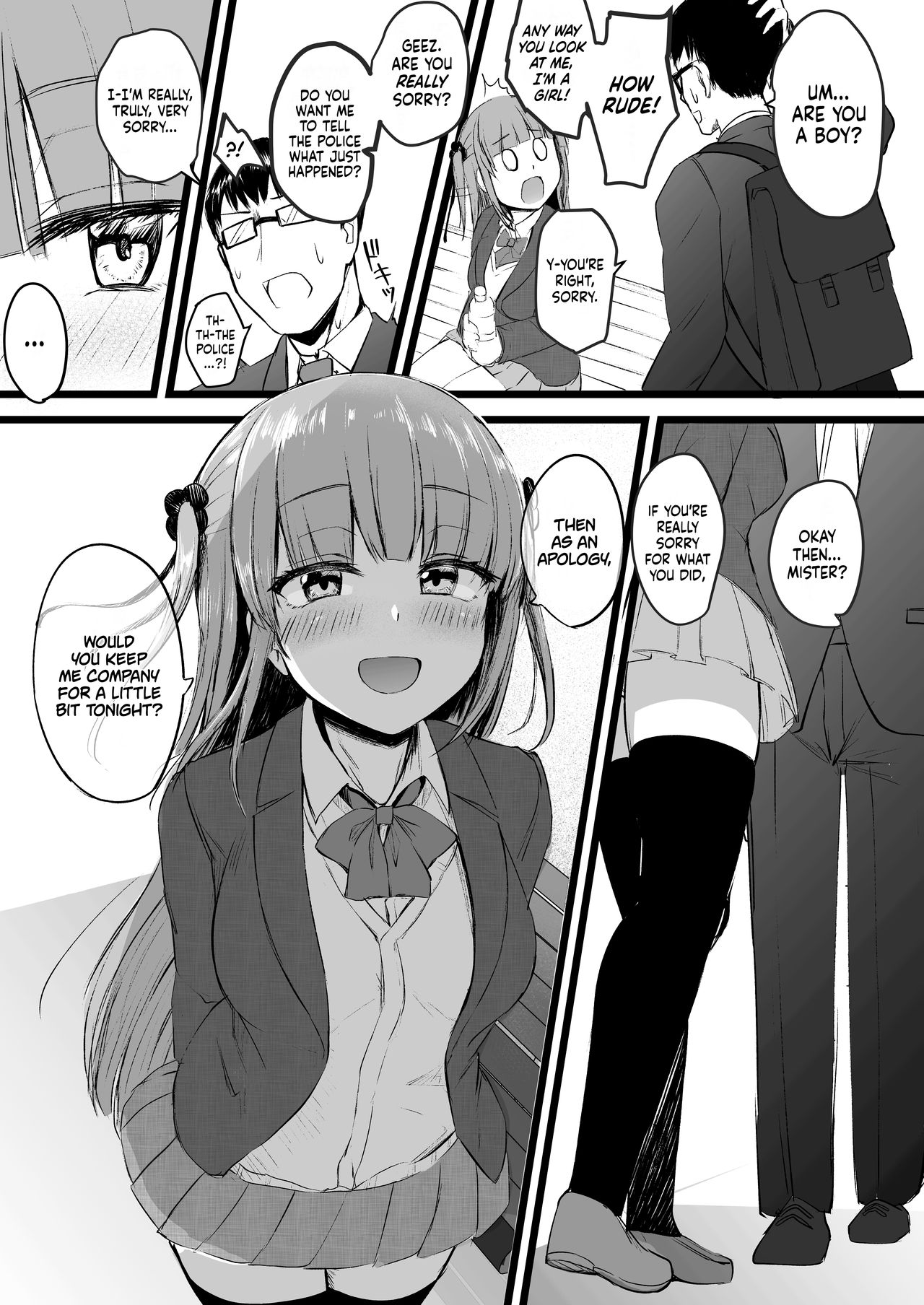 [Futamare (akiAmare)] Futanari JK Rinoko-chan | High School Dickgirl Rinoko [English] 6eme image