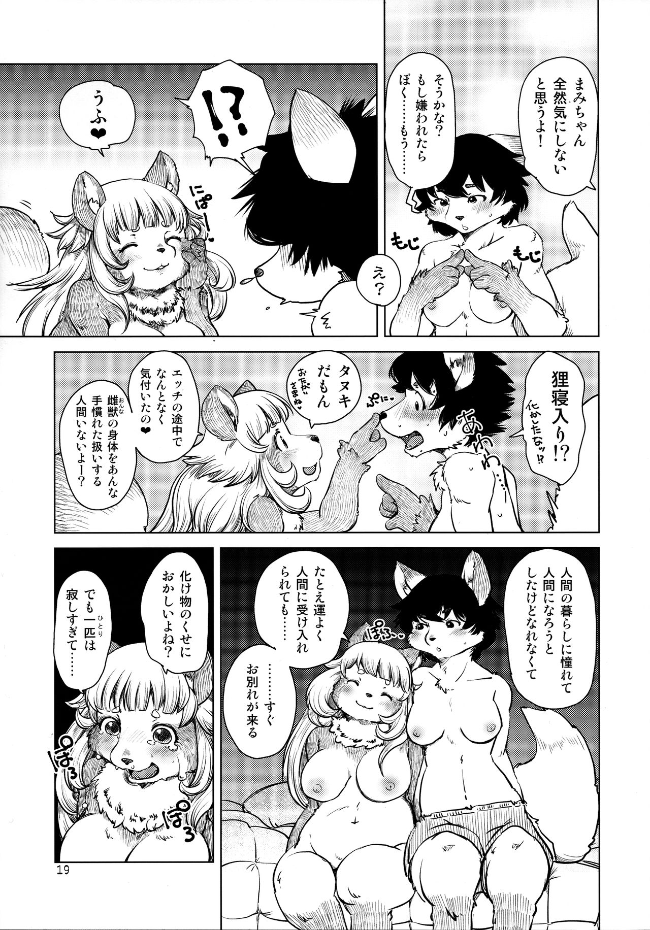 (Kemoket 8) [Noraya (Setouchi Kurage)] Bakashi Ai 이미지 번호 19