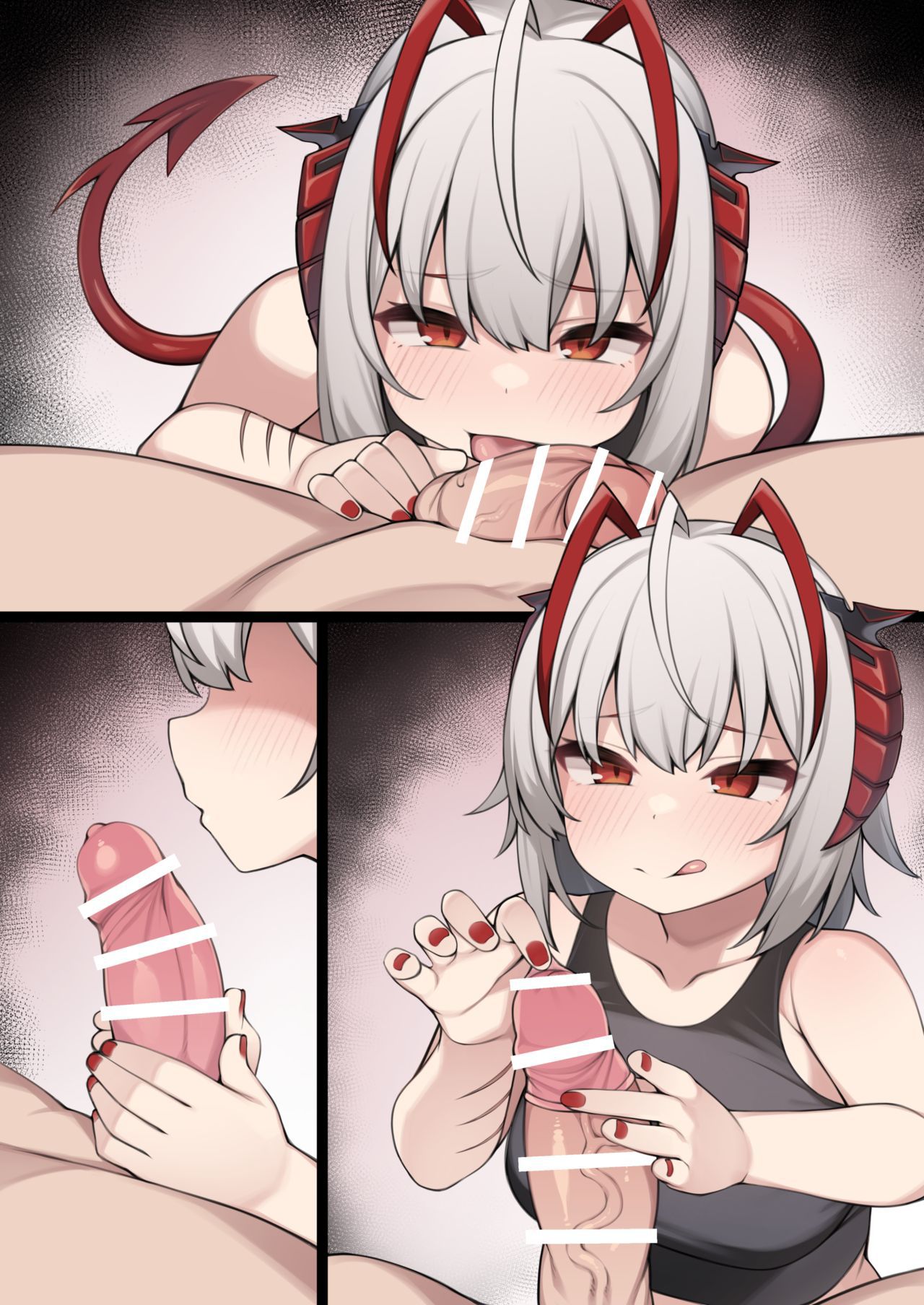 [Moo] Yasashii W ni Gyaku Rape Sareru Mousou E | An Illustration Depicting the Fantasy of Being Reverse-Raped by a Kind W (Arknights) [English] [Thirteen] 画像番号 8