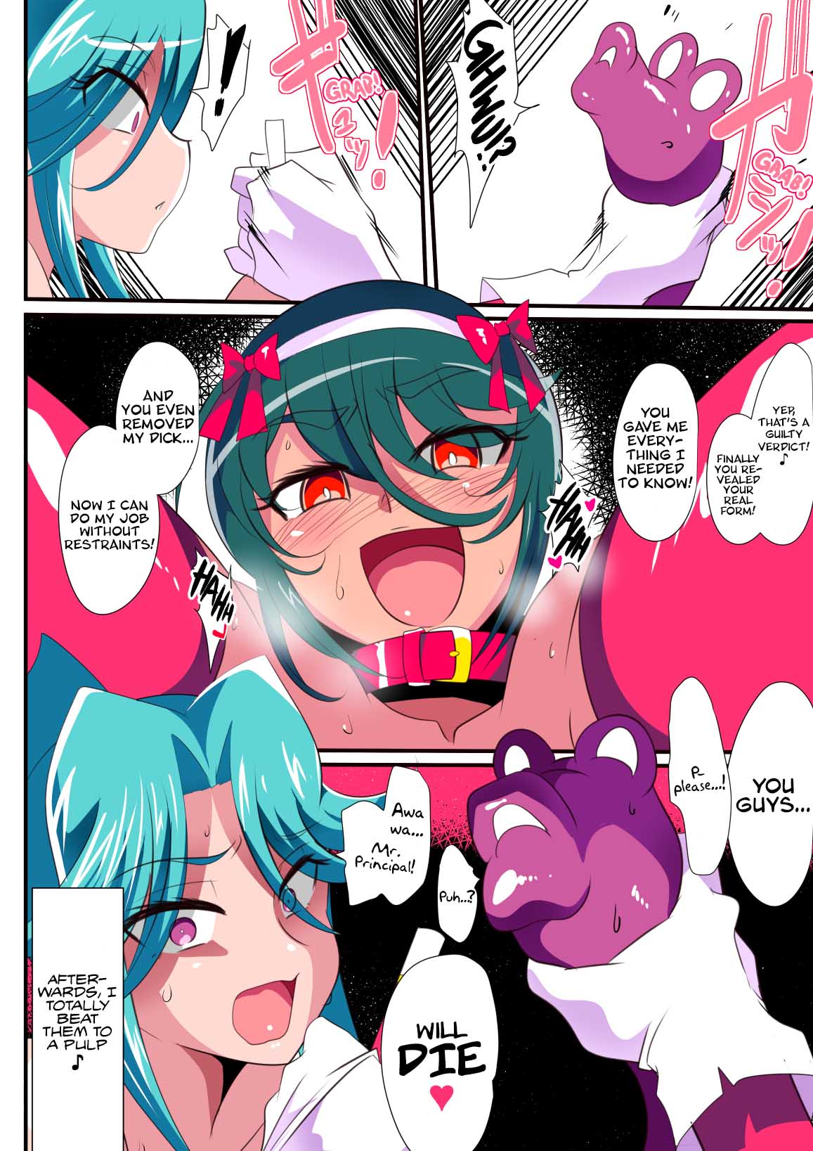 [Warabimochi] Taimadouteishi Midori Ero 03 JK Taimashi VS Futanari Choukyoushi! [English] [xinsu] numero di immagine  29