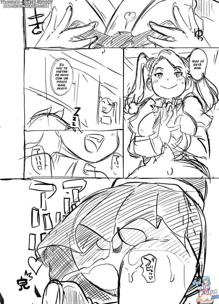 (SC65) [EROQUIS! (Butcha-U)] Gyanko no Hayaben Copy Bon deshou ga! (Gundam Build Fighters Try) [Portuguese-BR] [Hentai Season] 7eme image