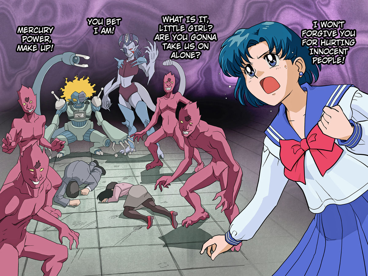 [Heroine Engineering (TAREkatsu)] Bad-end simulation Vol. 1 (Bishoujo Senshi Sailor Moon) [English] [kuraudo] numero di immagine  2